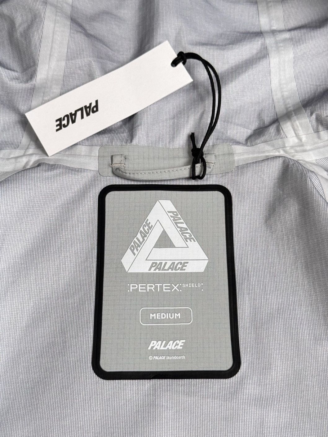 Palace New with Tag* PERTEX 3L ARMOR JACKET ARCTIC GREY Size US M / EU 48-50 / 2 - 12 Thumbnail