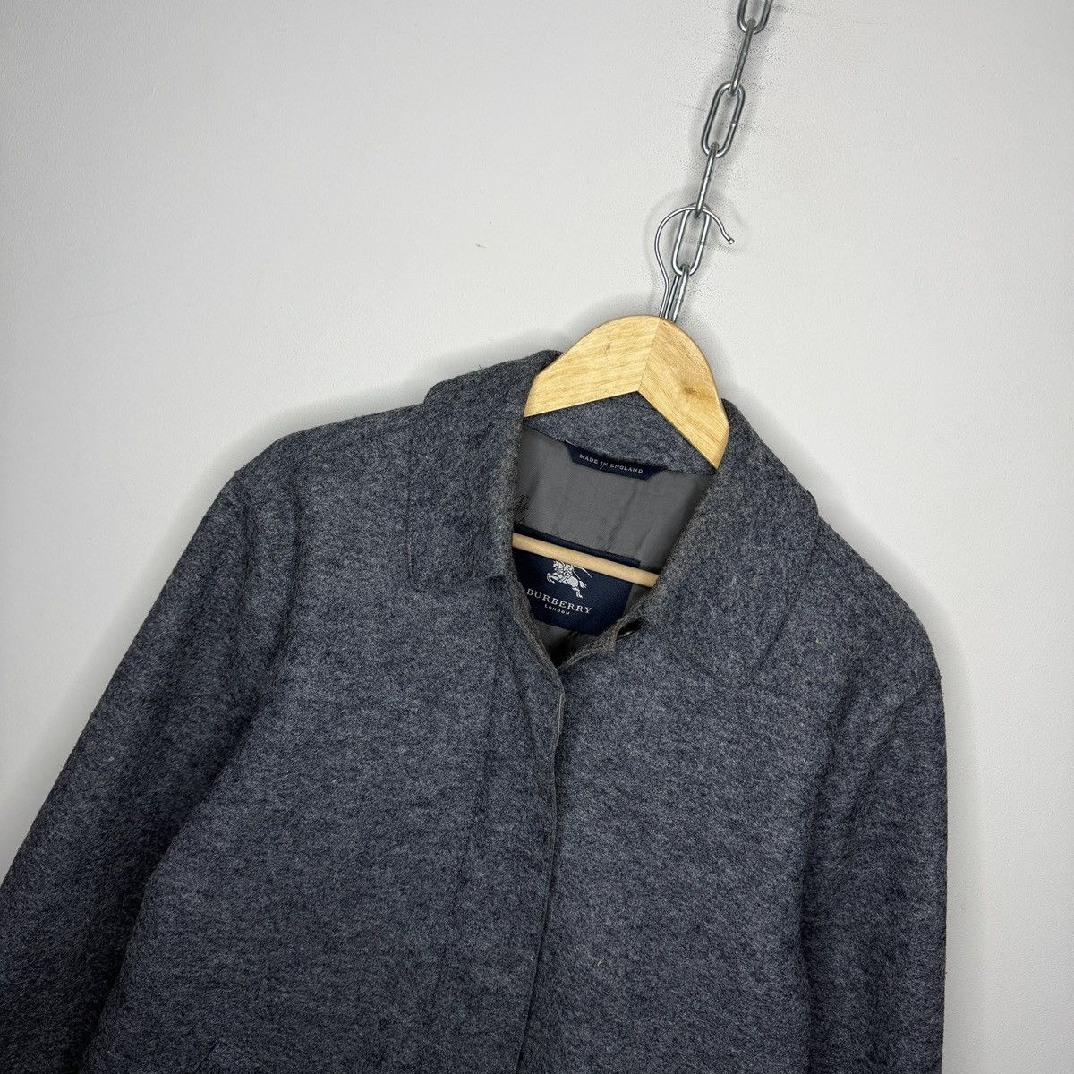 Burberry Burberry London Wool Coat Size M / US 6-8 / IT 42-44 - 4 Thumbnail