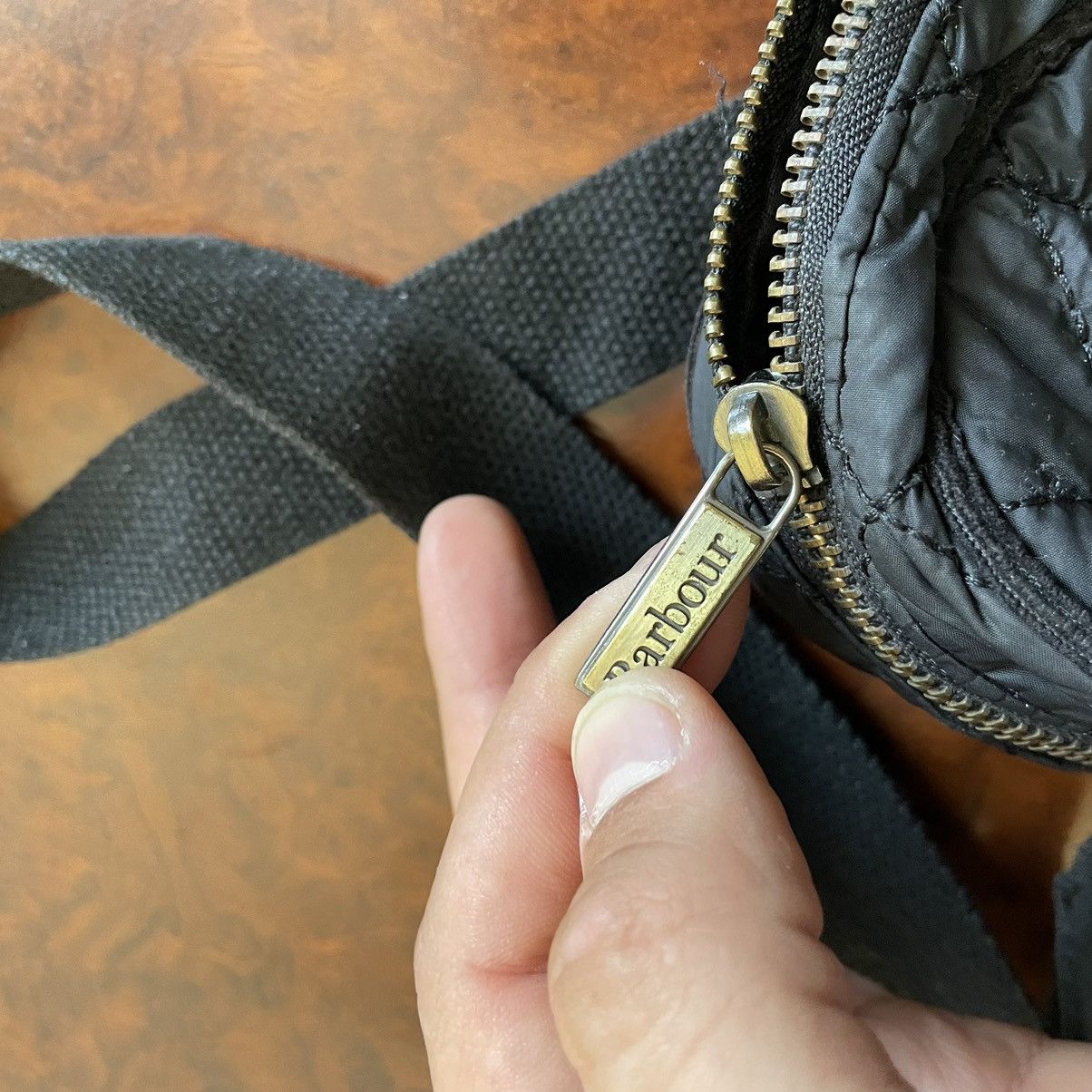 Barbour × If Six Was Nine × Japanese Brand 90s Barbour black bag old money luxury chrome punk mercer Size ONE SIZE - 4 Thumbnail