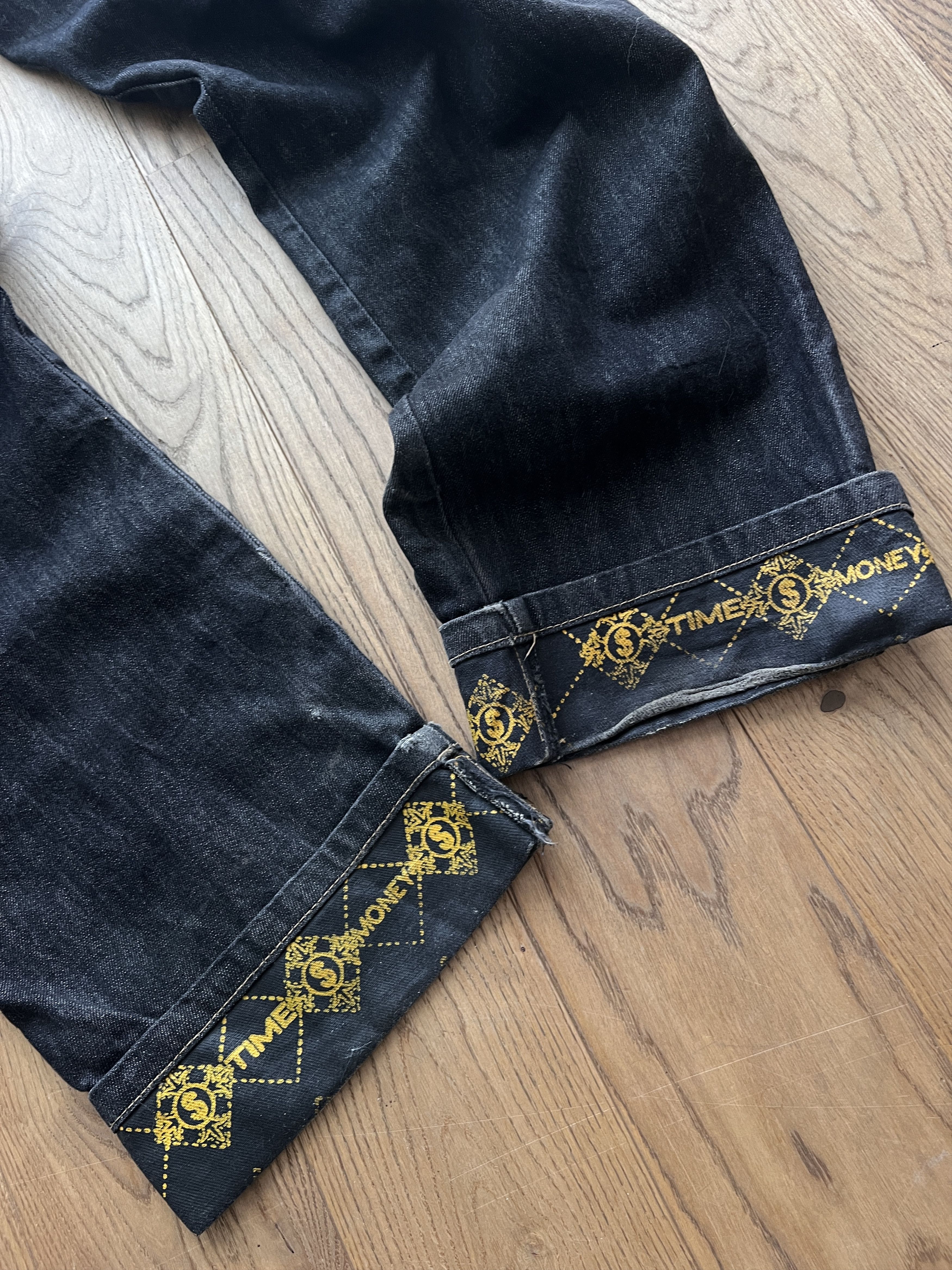 JNCO Embroidered baggy denim rap hip hop jeans vintage wide rare Size US 34 / EU 50 - 13 Thumbnail