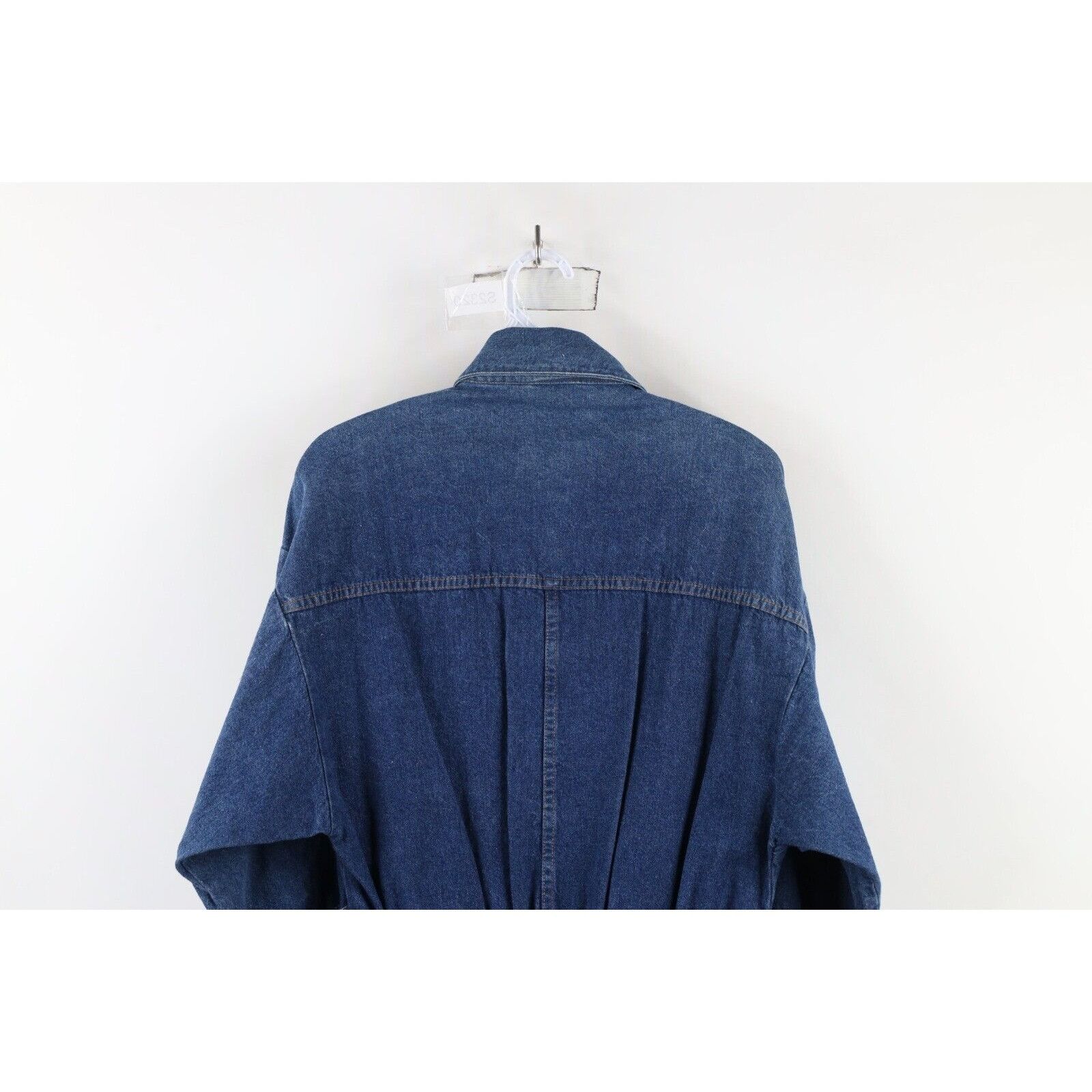 Vintage Vintage 70s 80s Streetwear Distressed Denim Jean Jumpsuit Size L / US 10 / IT 46 - 17 Thumbnail