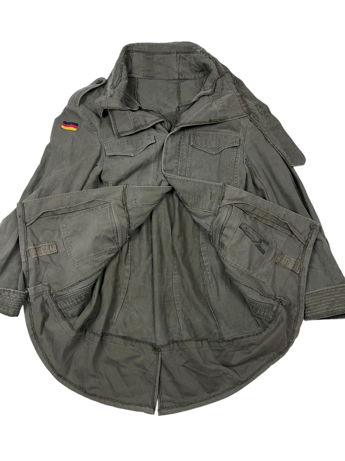 Vintage Vintage 70s Bundeswehr Moleskin Jacket Apocalyptic Style Size US L / EU 52-54 / 3 - 13 Thumbnail
