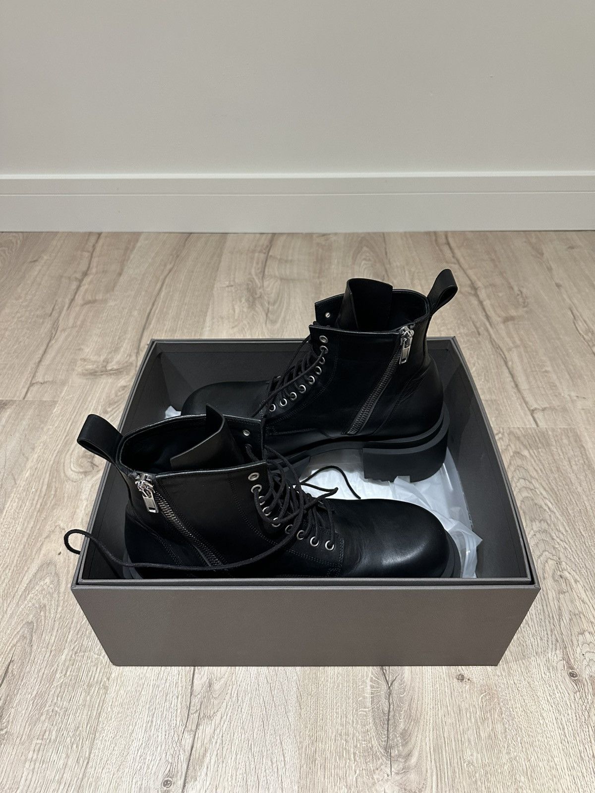 Rick Owens Rick Owen army bogun boots Size US 11 / EU 44 - 6 Thumbnail