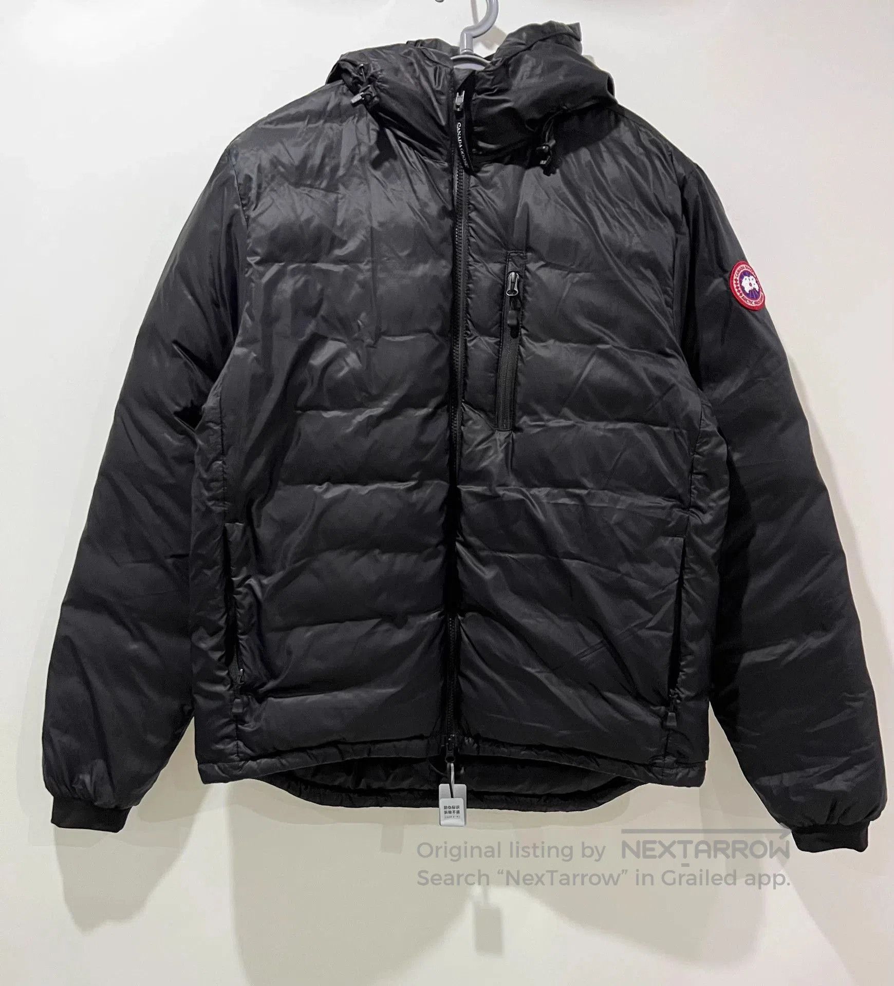 Canada Goose Black Puffer Jacket with Hood - Size L. Size US L / EU 52-54 / 3 - 1 Thumbnail
