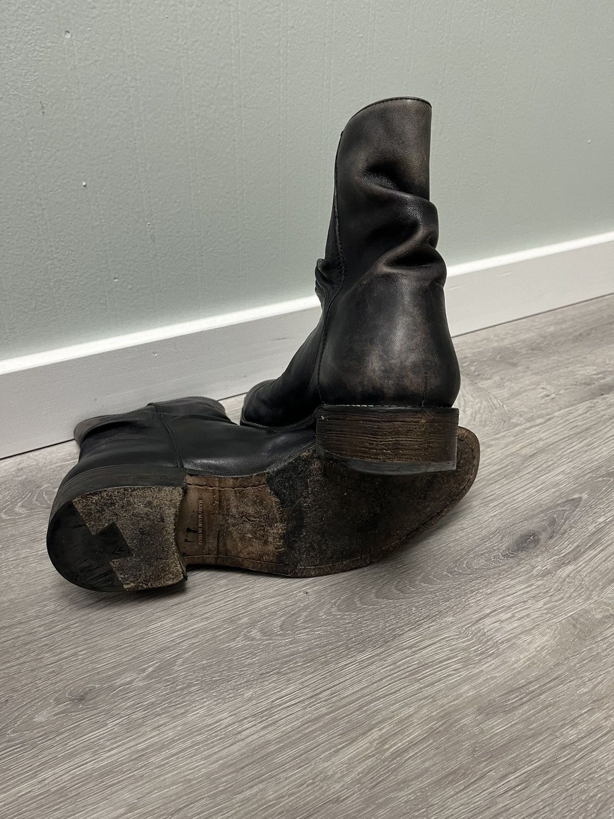 John Varvatos Richards wide zip Sharpei boot. 9.5 Size US 9.5 / EU 42-43 - 19 Thumbnail