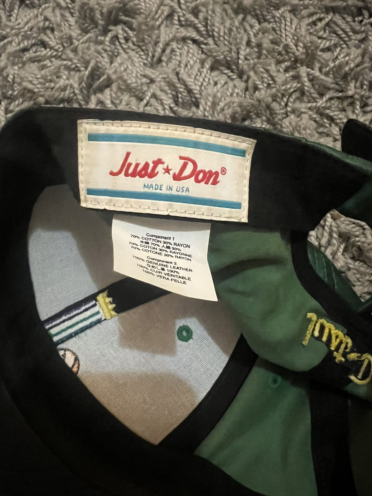 Just Don JUST DON ISLANDERS CAP Size ONE SIZE - 6 Thumbnail