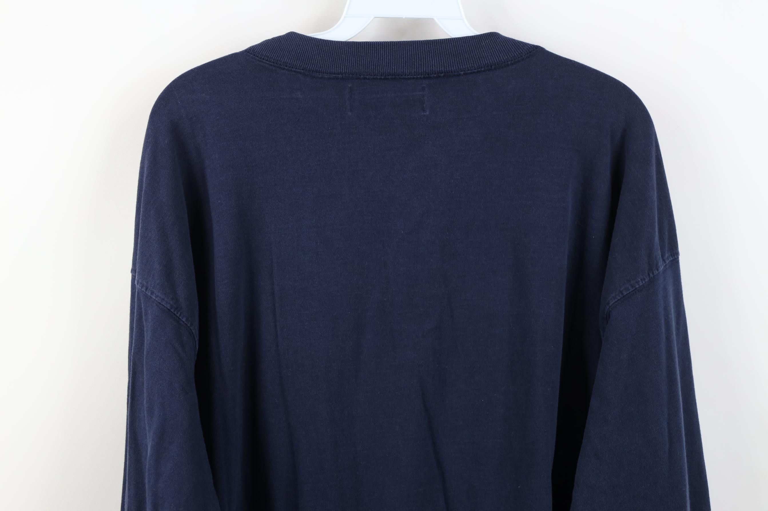 Vintage Vintage 90s Streetwear Cotton Long Sleeve Henley T-Shirt Size US XL / EU 56 / 4 - 13 Thumbnail