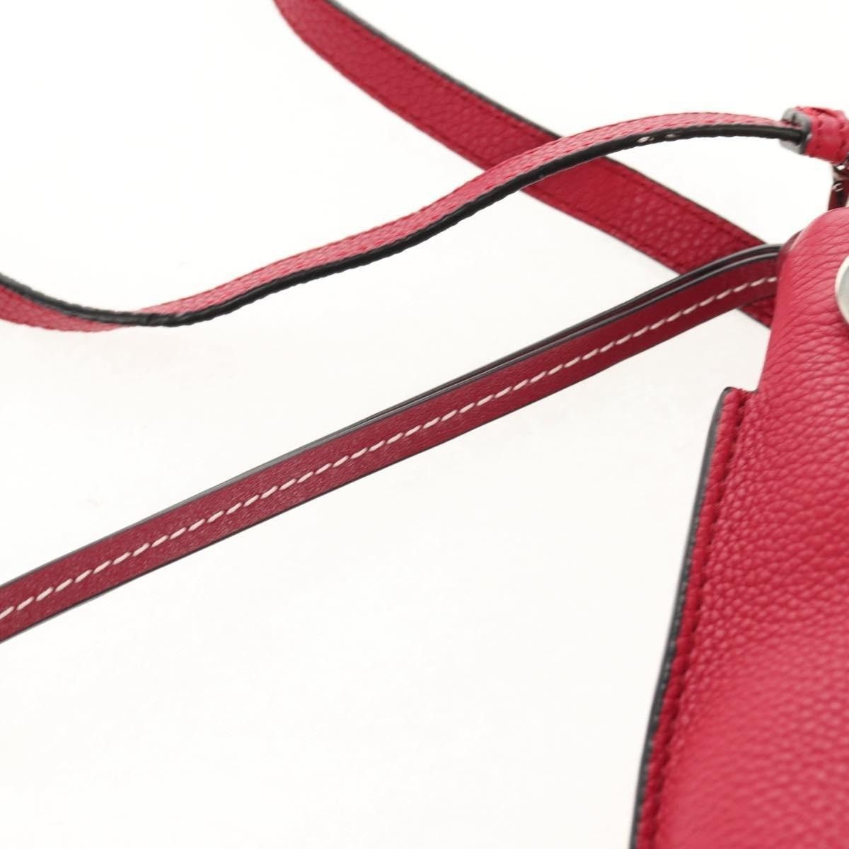 Loewe Loewe Anagram Leather Missy Small Shoulder Bag Red Size ONE SIZE - 14 Thumbnail