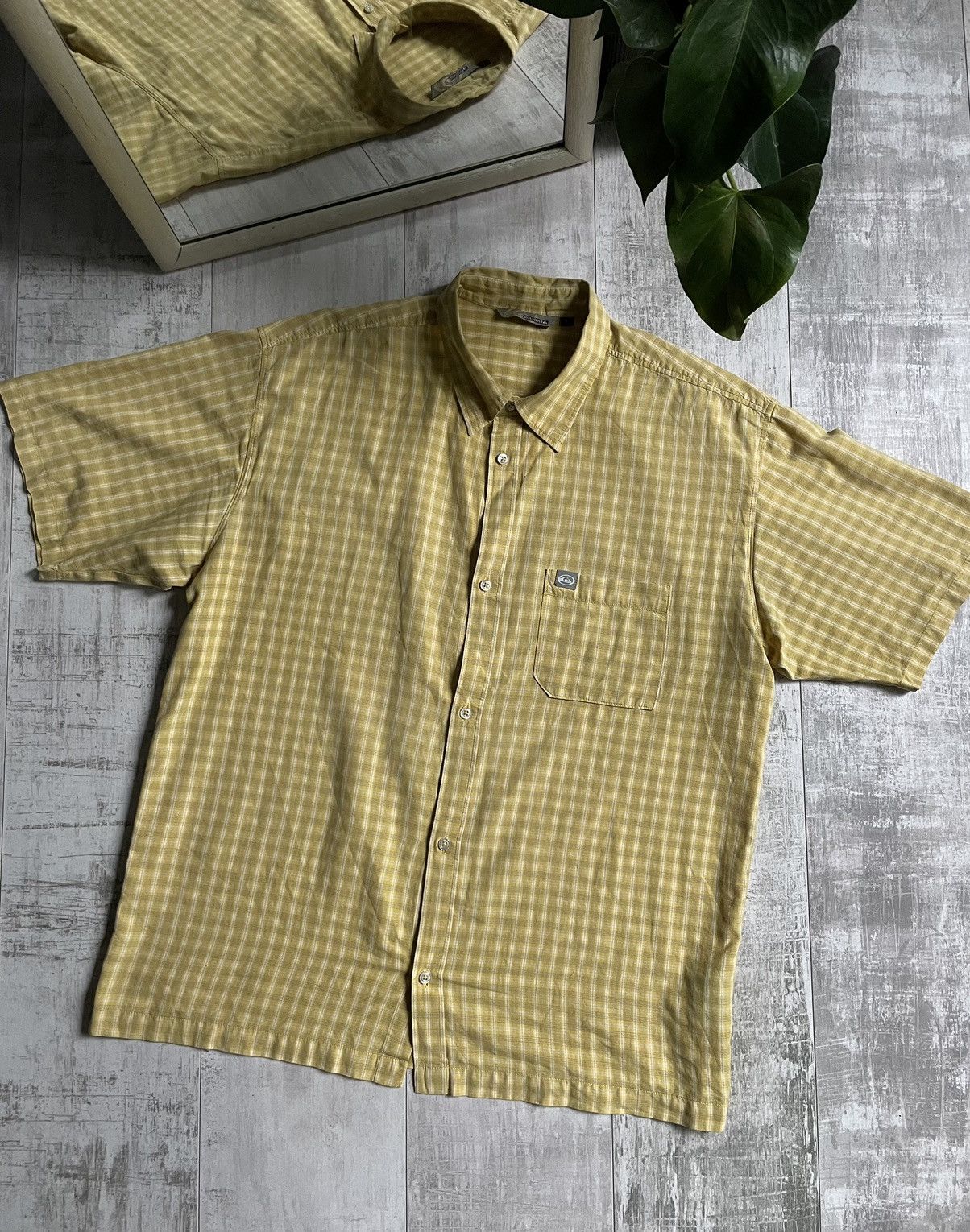 Quiksilver Vintage Quiksilver 00’s Bakio Shirt Surf Style RARE Size US L / EU 52-54 / 3 - 2 Thumbnail