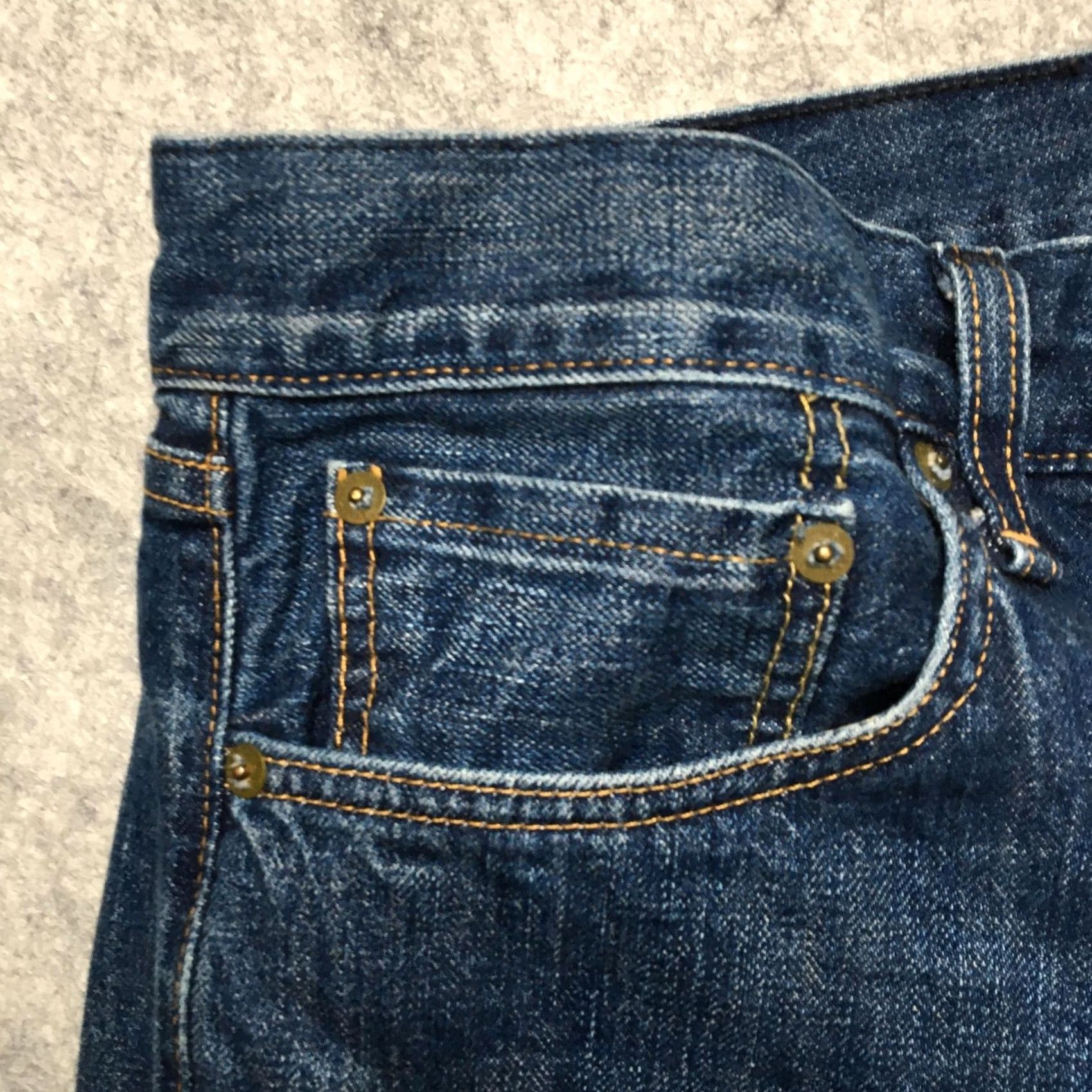 Rag & Bone rag & bone Standard Issue Jeans Mens 32x29 Blue Slim Leg Denim United States Jeans Mens 32 Blue Slim Knees Ribbed rb Logo 5-Pocket Size US 32 / EU 48 - 4 Thumbnail