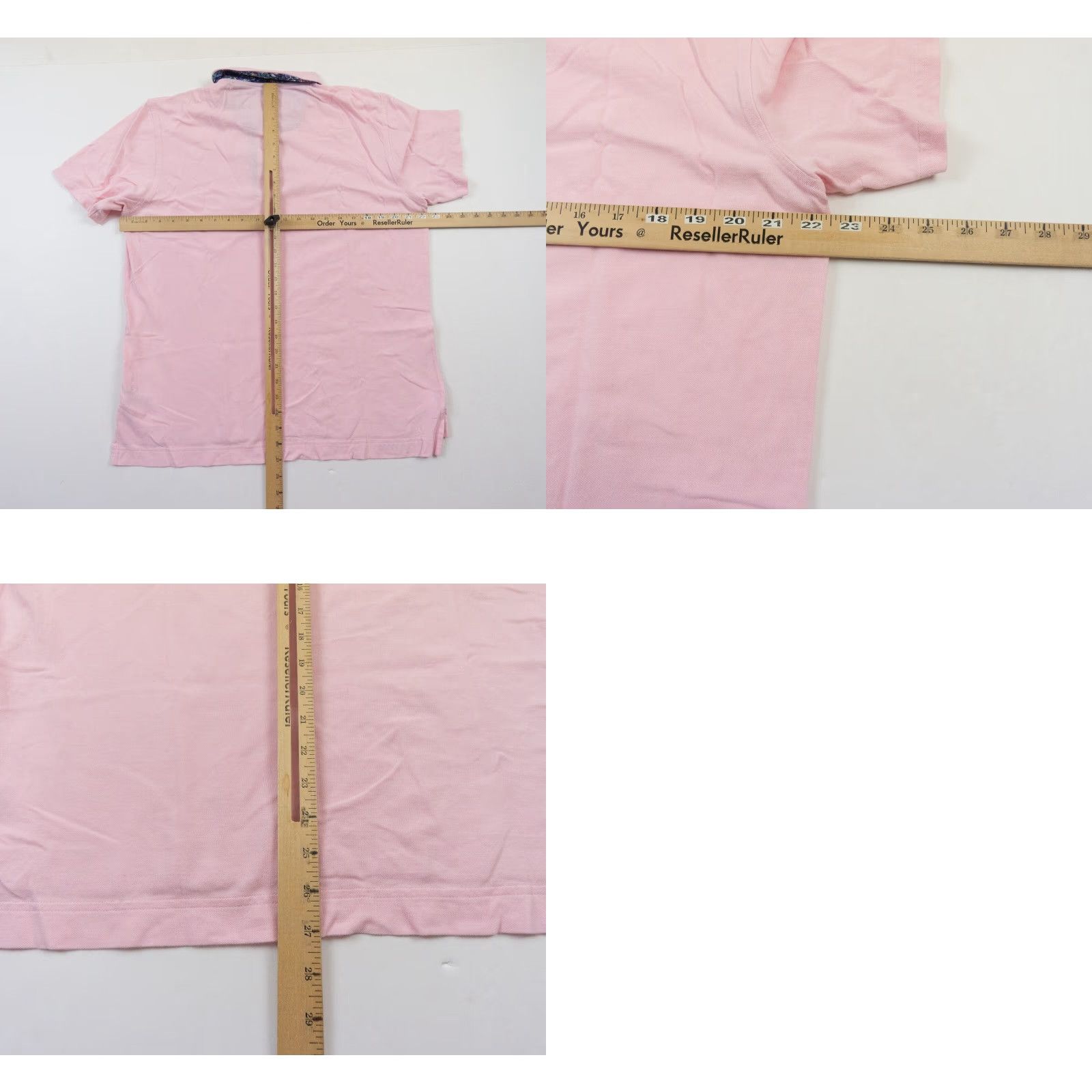 Robert Graham Robert Graham Polo Shirt Mens XL Pink Short Sleeve Collared Preppy Size US XL / EU 56 / 4 - 8 Thumbnail