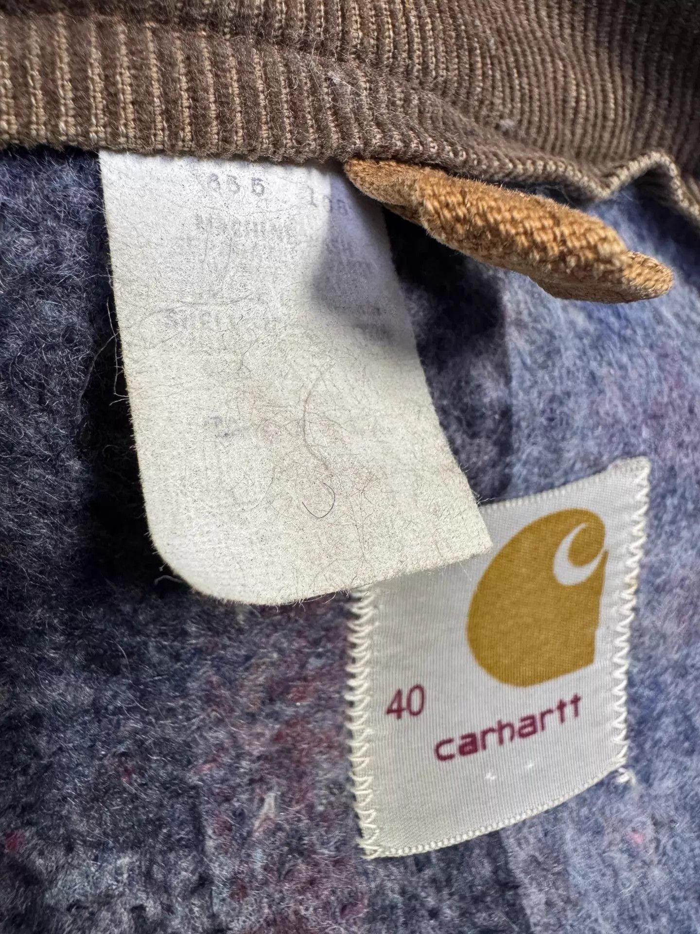Carhartt Vintage Carhartt 6BLJ 85 Detroit Jacket Brown 40 Size US M / EU 48-50 / 2 - 9 Thumbnail