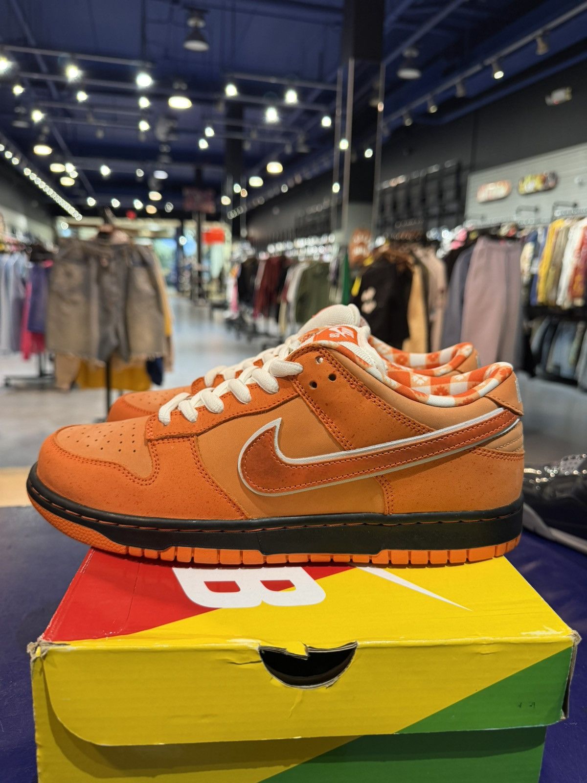 Nike Size 10.5 - Nike SB Dunk Low Concepts Orange Lobster Size US 10.5 / EU 43-44 - 1 Thumbnail