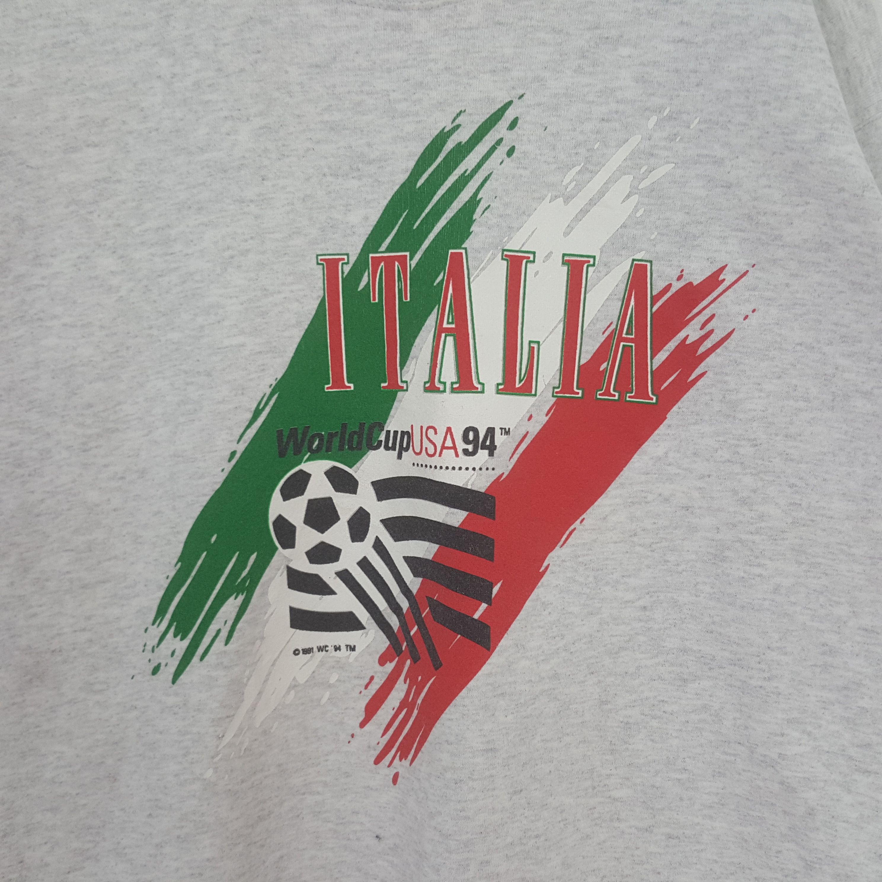 Nutmeg Vintage Italia World Cup 1991 Sweatshirt C315N4 Size US L / EU 52-54 / 3 - 2 Thumbnail