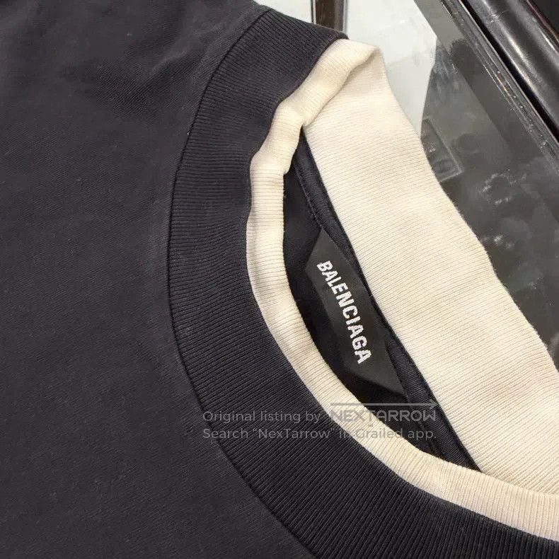 Balenciaga Balenciaga Fake Two-Piece T-Shirt Size US M / EU 48-50 / 2 - 4 Thumbnail