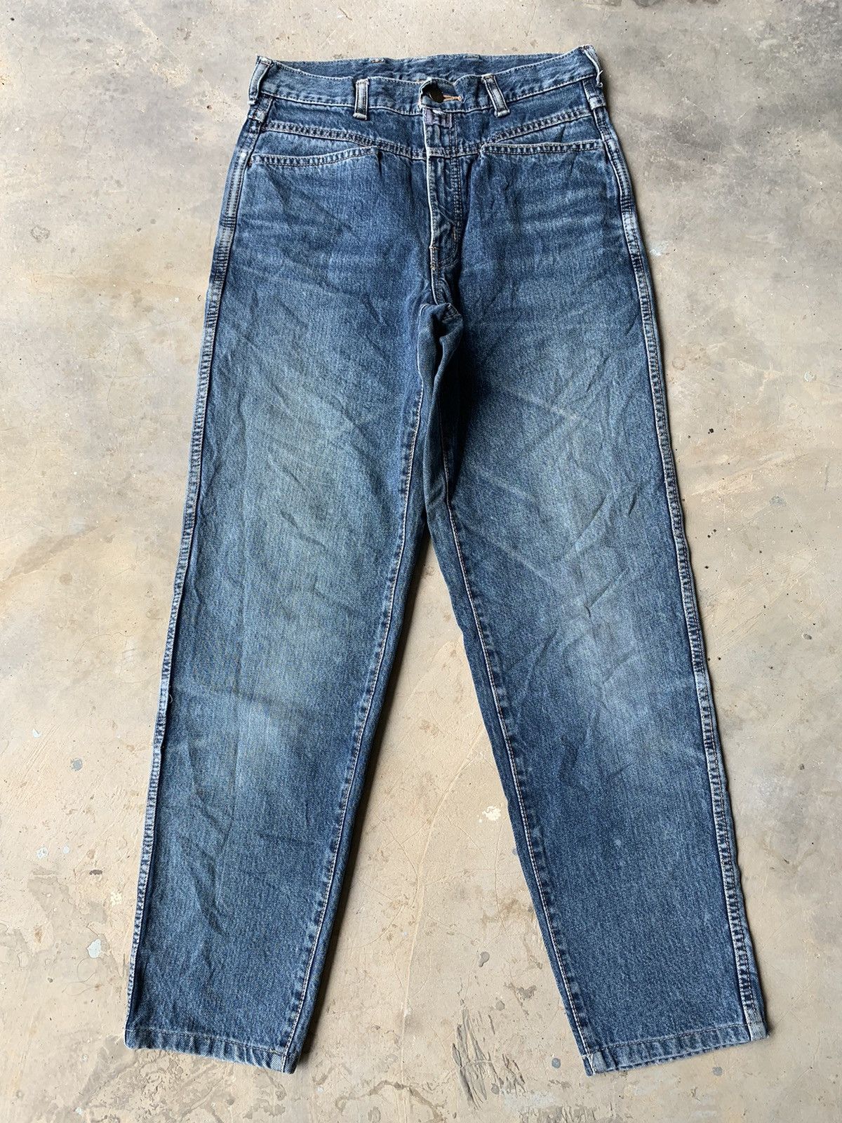 Edwin × Vintage VINTAGE EDWIN DISTRESSED DENIM Size US 28 / EU 44 - 1 Thumbnail