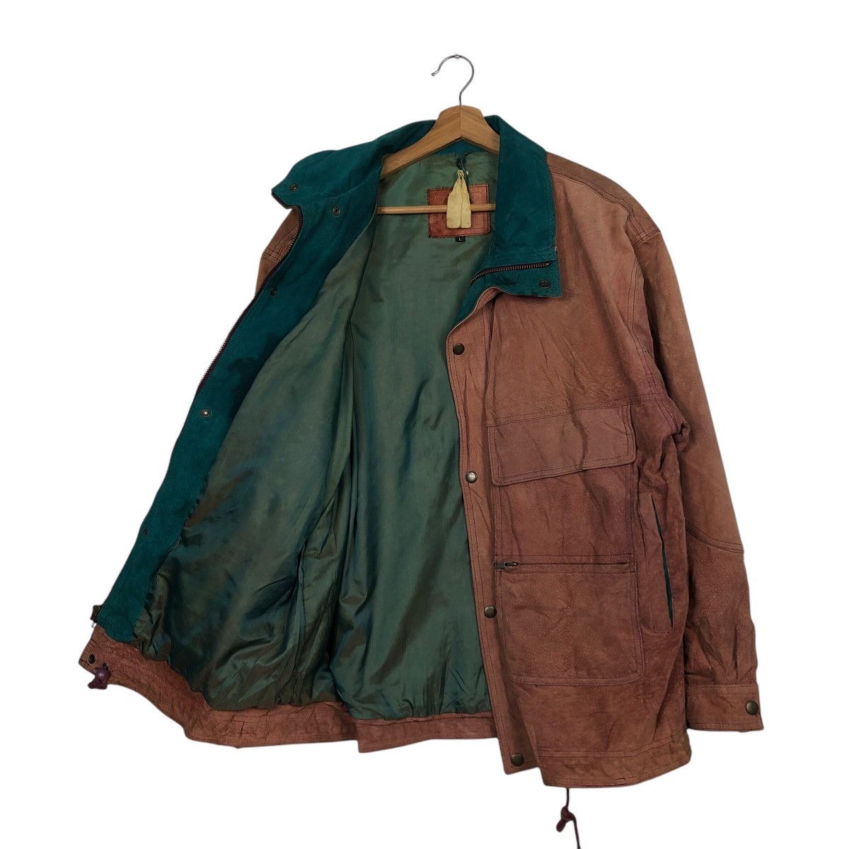 Japanese Brand × Vintage 📌Vintage Biker Leather Jacket Mack Lot Issey Miyake Size US L / EU 52-54 / 3 - 12 Thumbnail