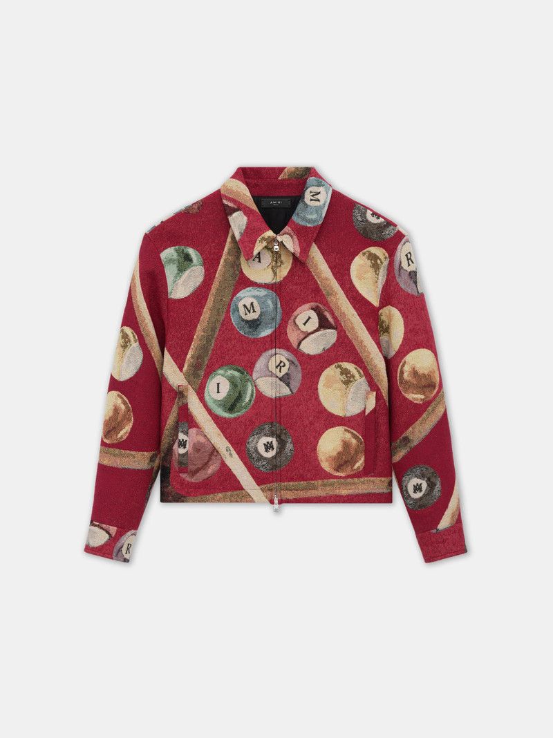 oc11z0126 Billiards Tapestry Blouson Jacket in Multicolor