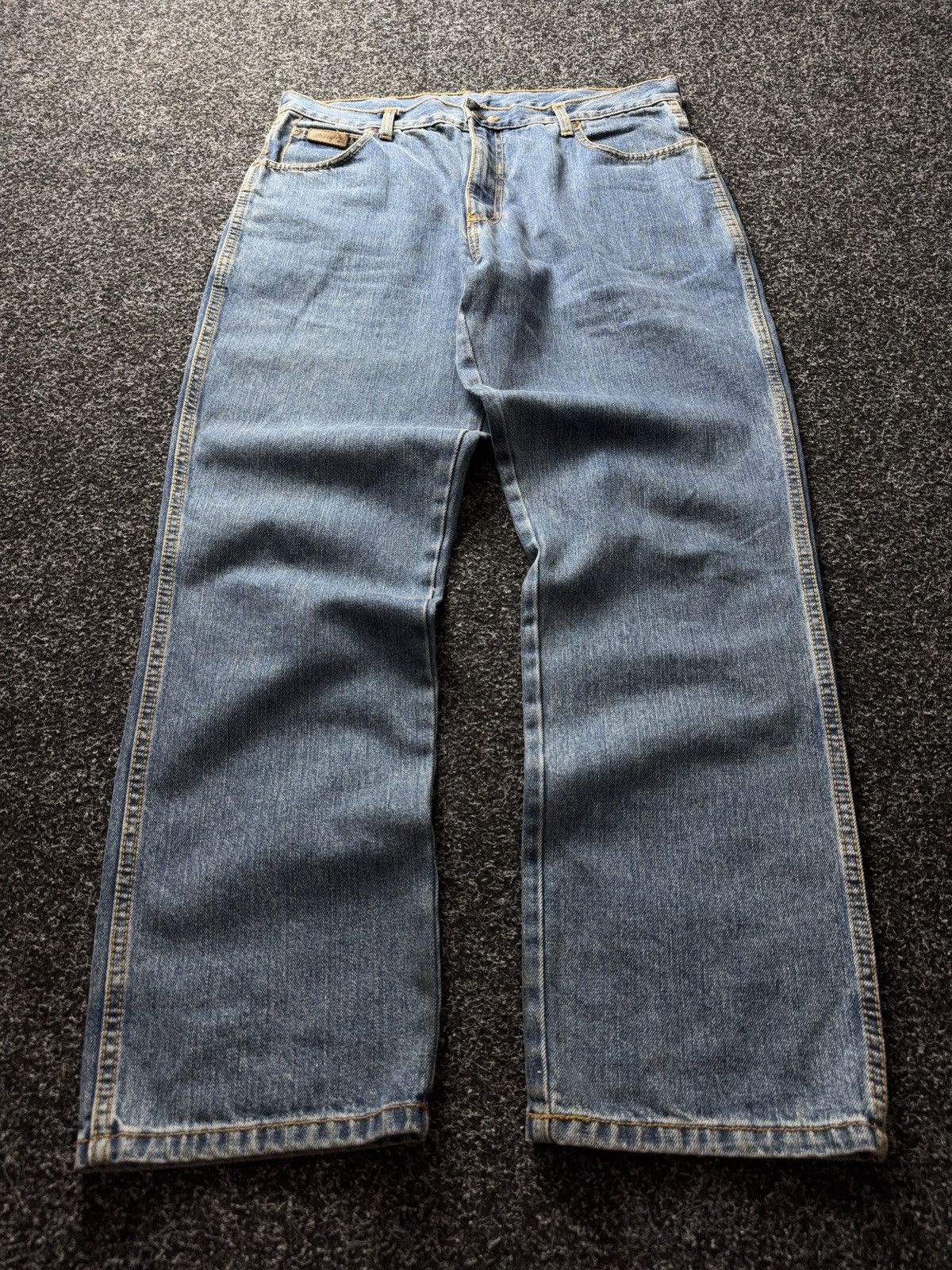 Wrangler Western 00s Wrangler Texas Jeans Straight Fit Vintage Denim Size US 36 / EU 52 - 1 Thumbnail