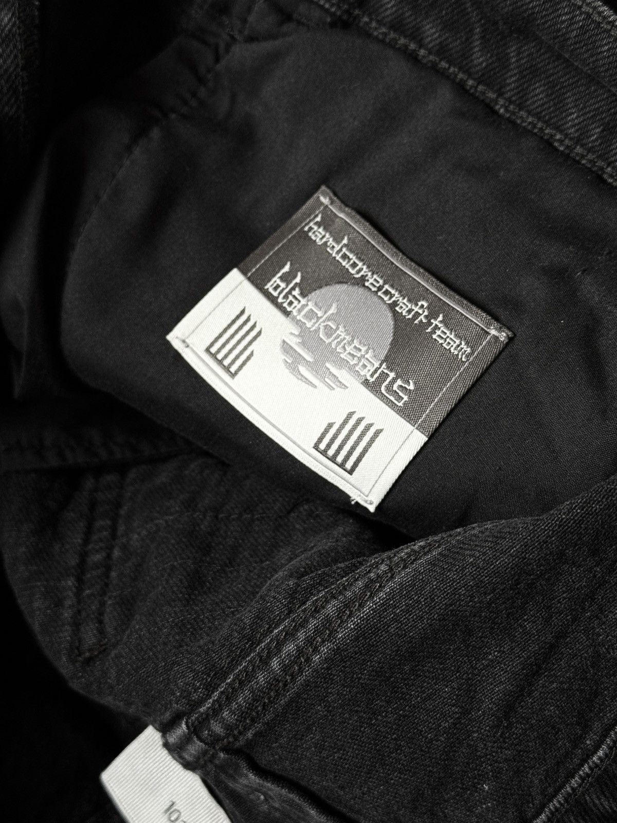 1017 ALYX 9SM × Blackmeans 1017 Alyx 9SM Blackmeans Distressed Jeans (2024) Black Size US 30 / EU 46 - 6 Thumbnail