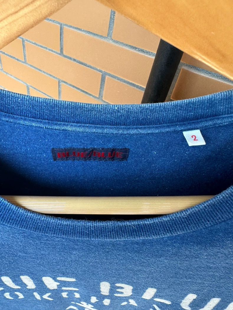 Vintage VintageTee Blue Blue 2505-Nextarrow Size US L / EU 52-54 / 3 - 3 Thumbnail