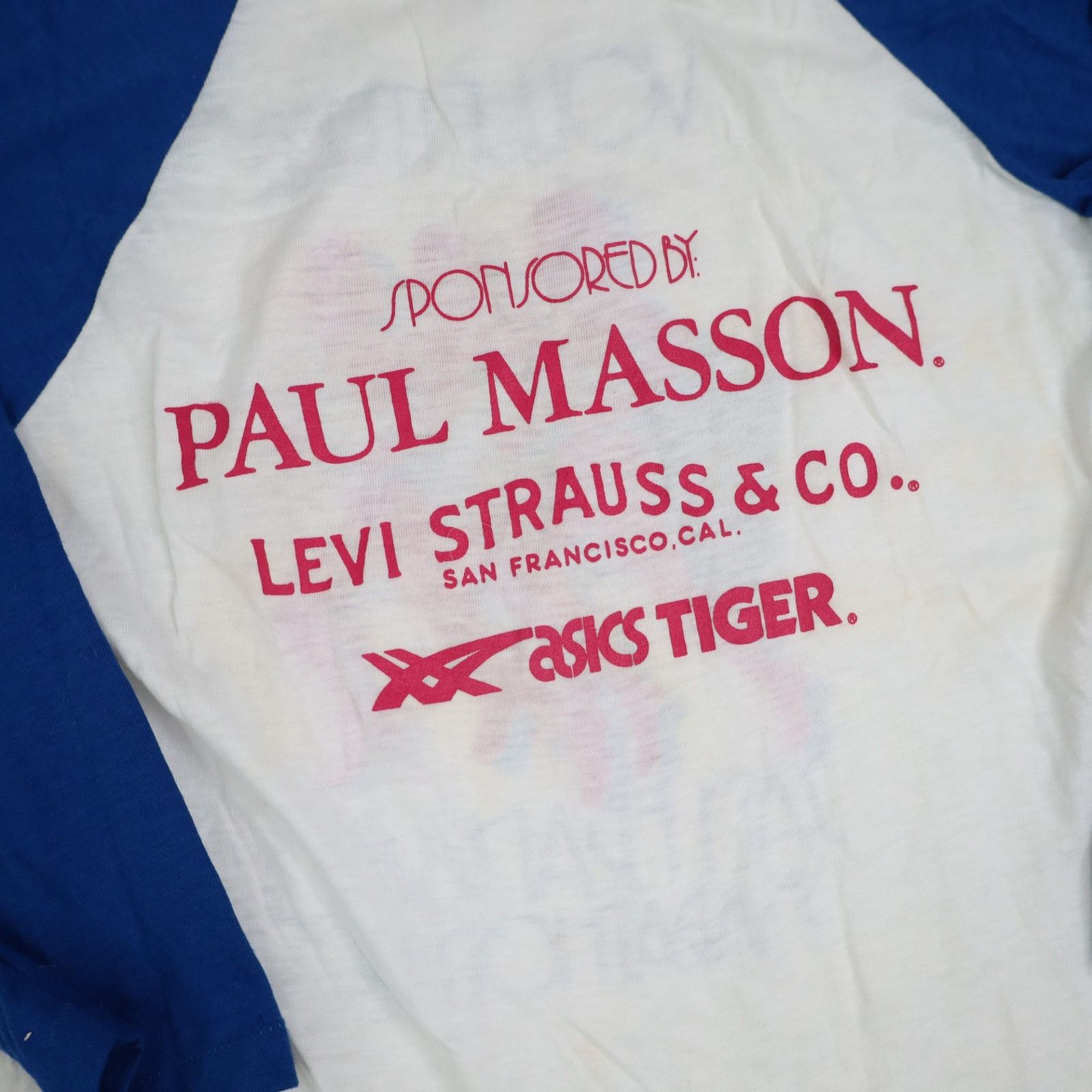 Levi's × Vintage VTG 1984 Levis San Francisco Marathon Volunteer Baseball Tee Size US M / EU 48-50 / 2 - 12 Thumbnail