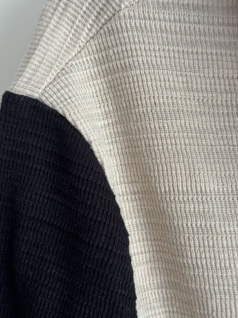 Other GOER – Handcrafted Korean Waffle Knit Two-Tone Zip Hoodie Size US S / EU 44-46 / 1 - 6 Thumbnail