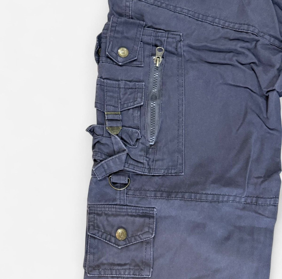 Japanese Brand × Vintage Vintage Multi Pocket Cargos Size US 33 - 2 Thumbnail