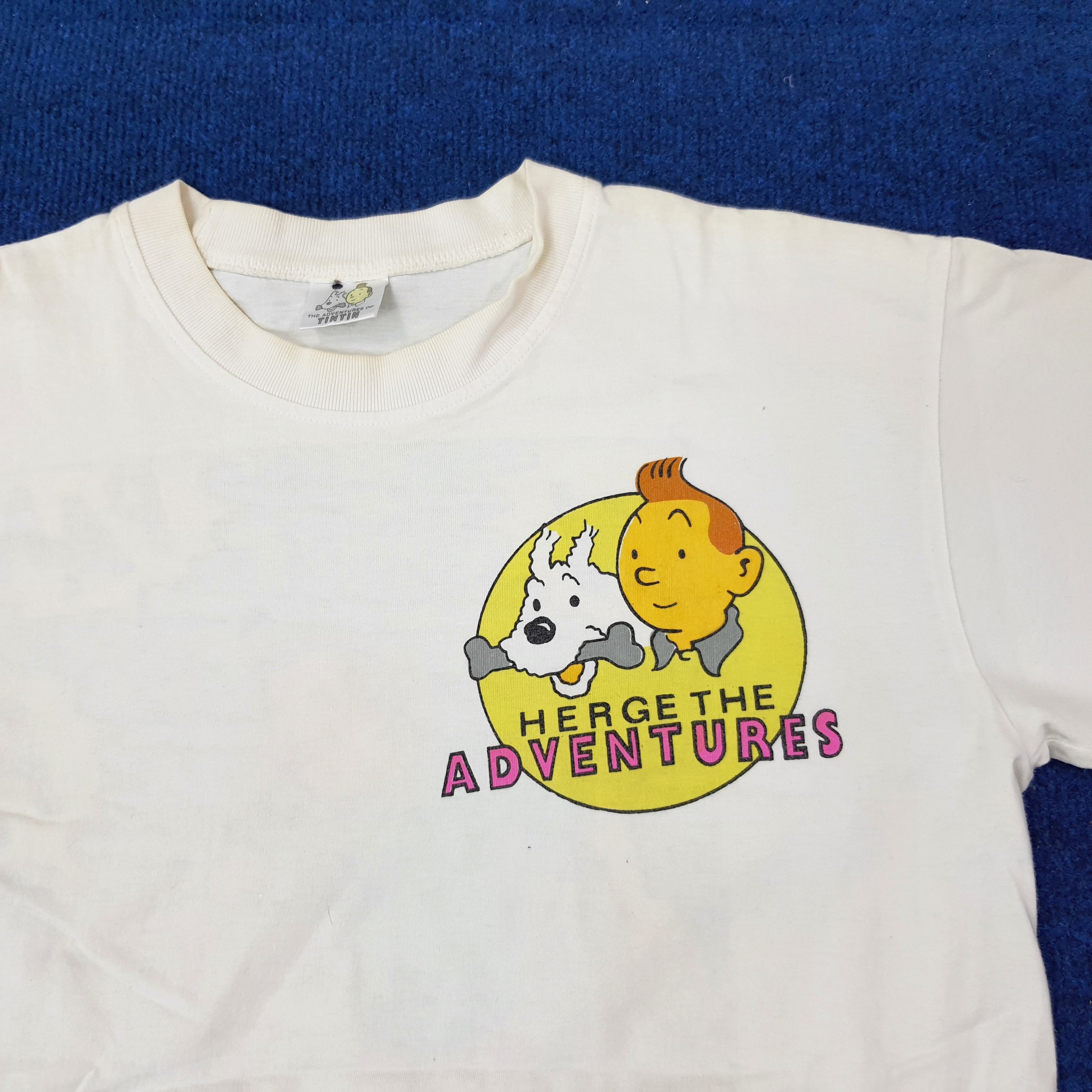 Vintage Vintage Adventure of TinTin and the Picaros Tshirt C249N73 Size US M / EU 48-50 / 2 - 4 Thumbnail
