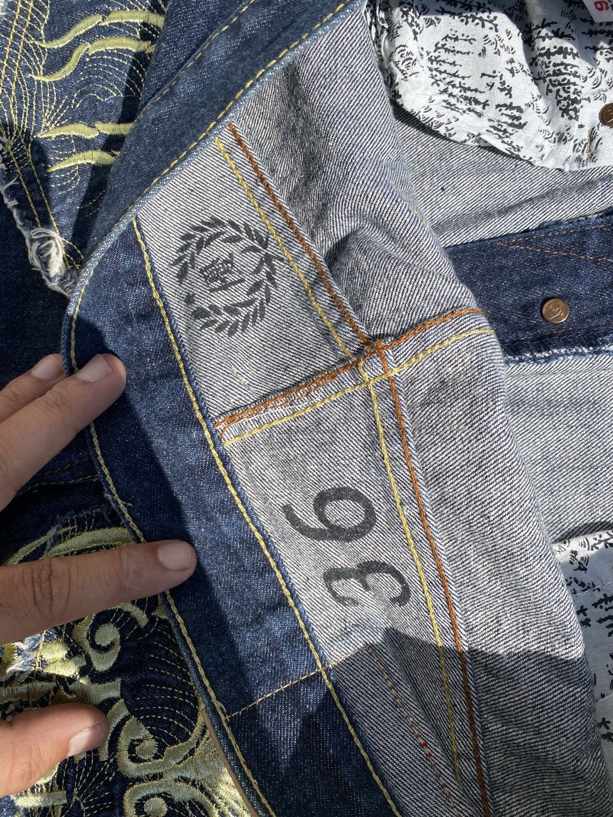 JNCO RMC Embroidery Denim Jean Size US 36 / EU 52 - 24 Thumbnail