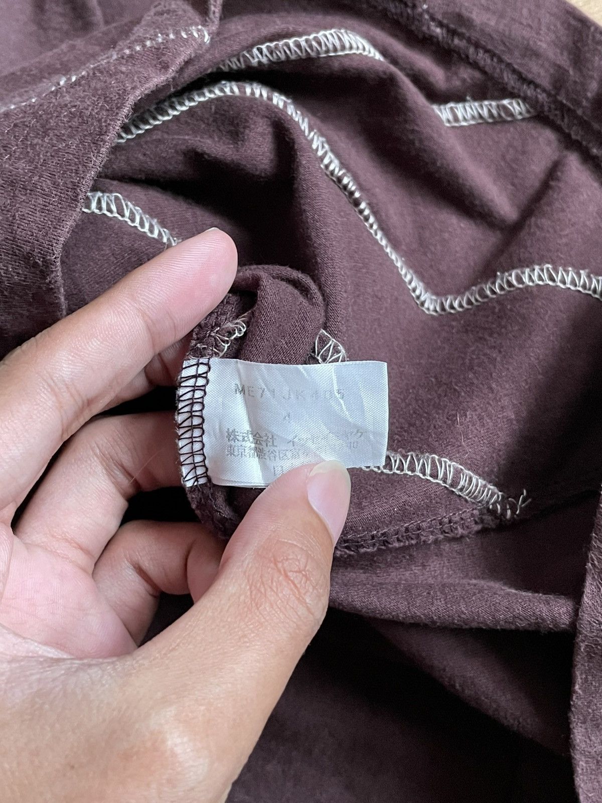 Issey Miyake Issey Miyake Spiral Stich Tee Size US M / EU 48-50 / 2 - 4 Thumbnail