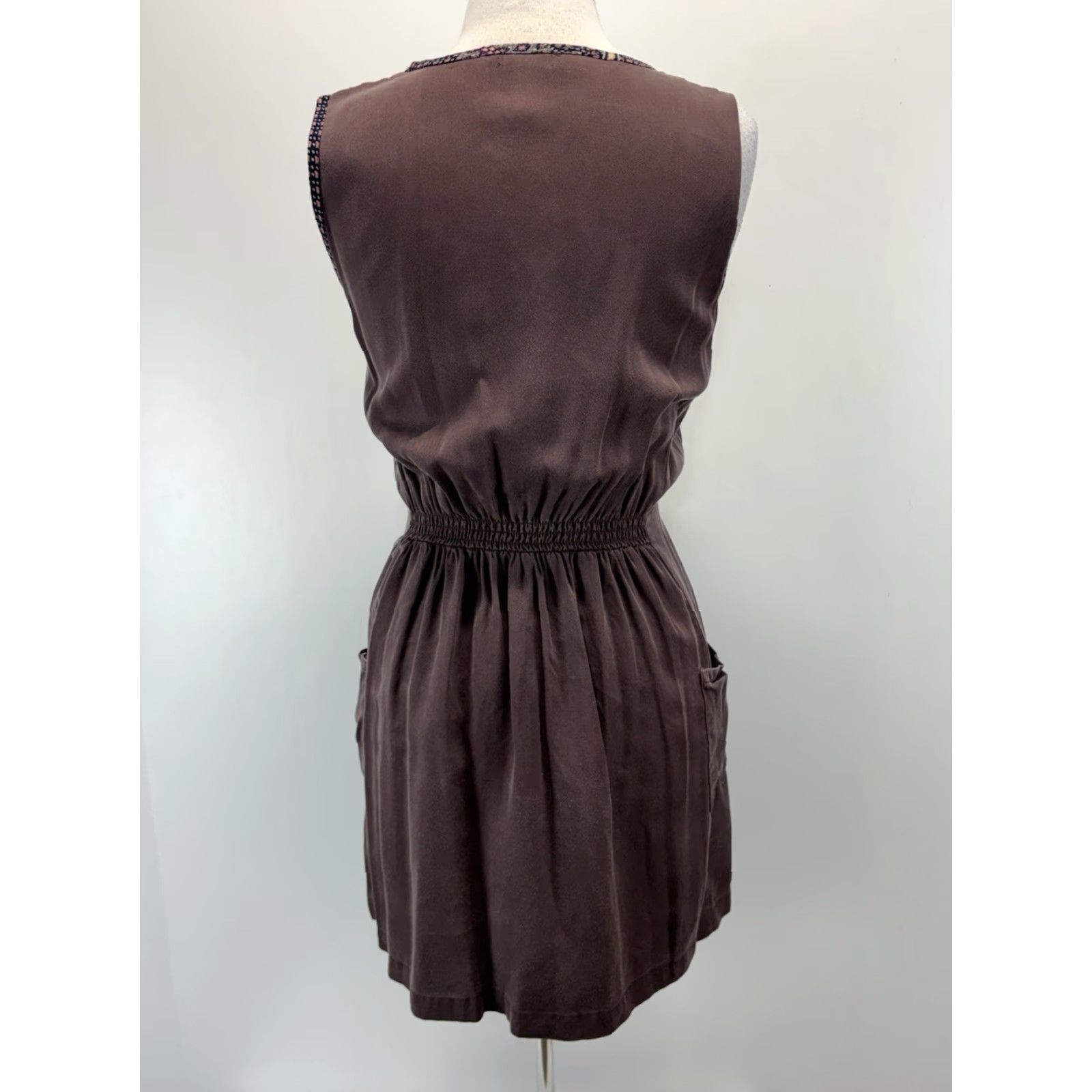 Vintage Matilda Jane Miranda Friends Forever Dress Women’s Medium Purple Pockets Casual Size M / US 6-8 / IT 42-44 - 3 Thumbnail
