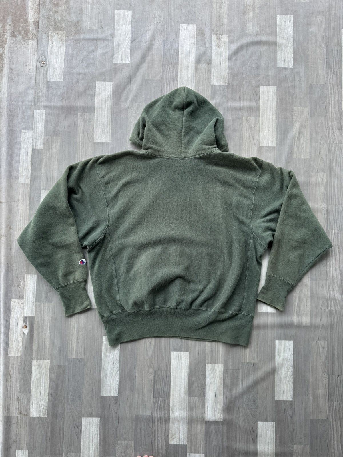 Champion × Vintage 90s Vintage Reverse Weave Champion Hoodie Size US L / EU 52-54 / 3 - 9 Thumbnail