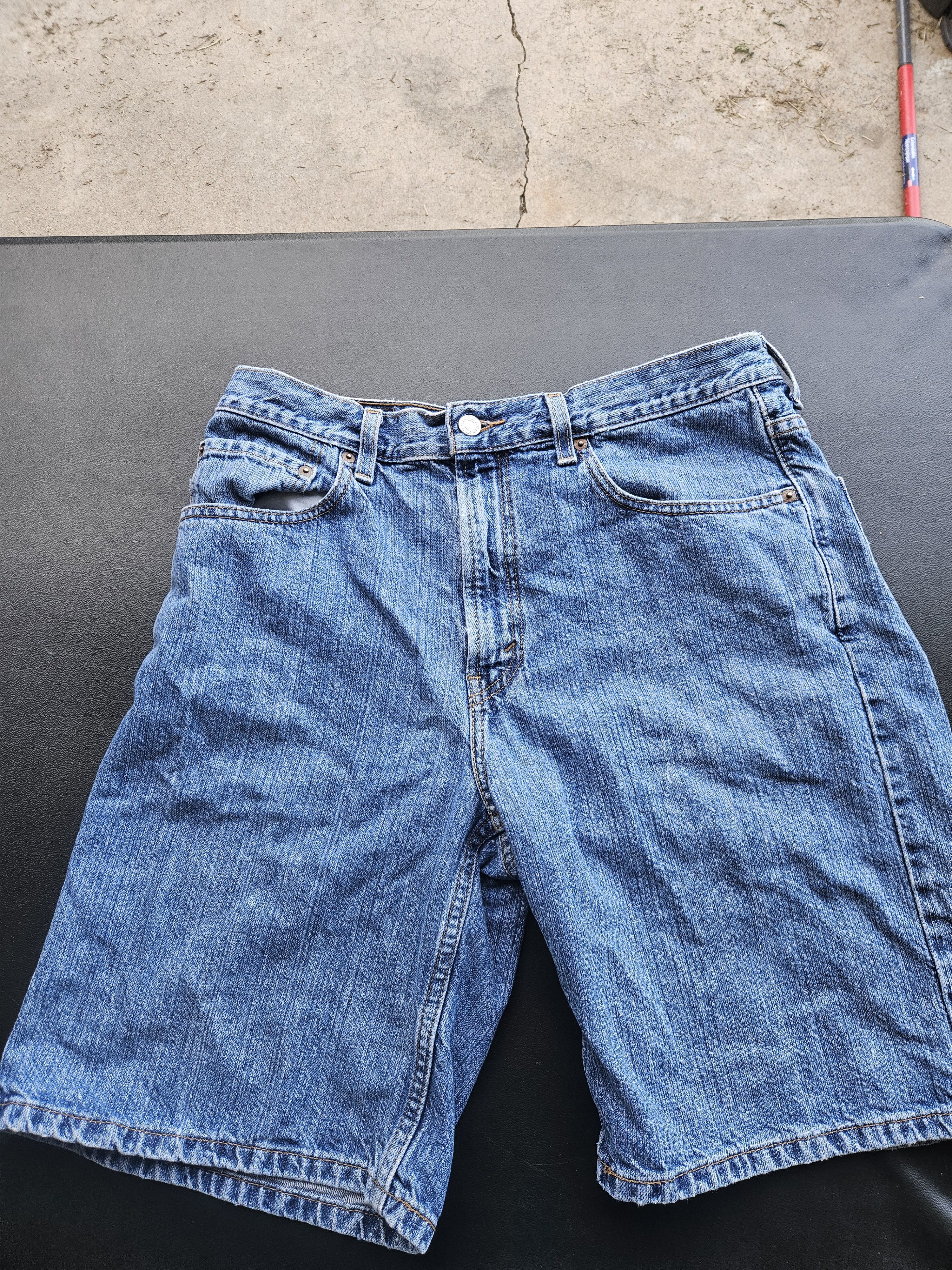 Levi's Vintage Clothing Levi's Vintage Baggy Denim Jorts Size US 34 / EU 50 - 1 Thumbnail