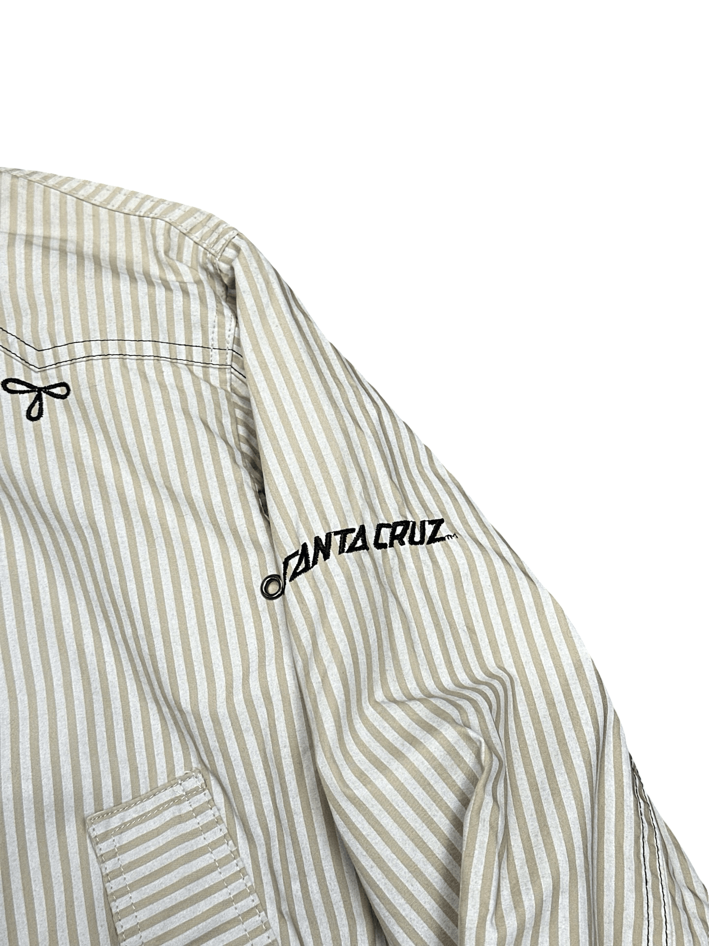 Santa Cruz Skateboards Santa Cruz stripped printed hooded bomber jacket Size US XS / EU 42 / 0 - 6 Thumbnail