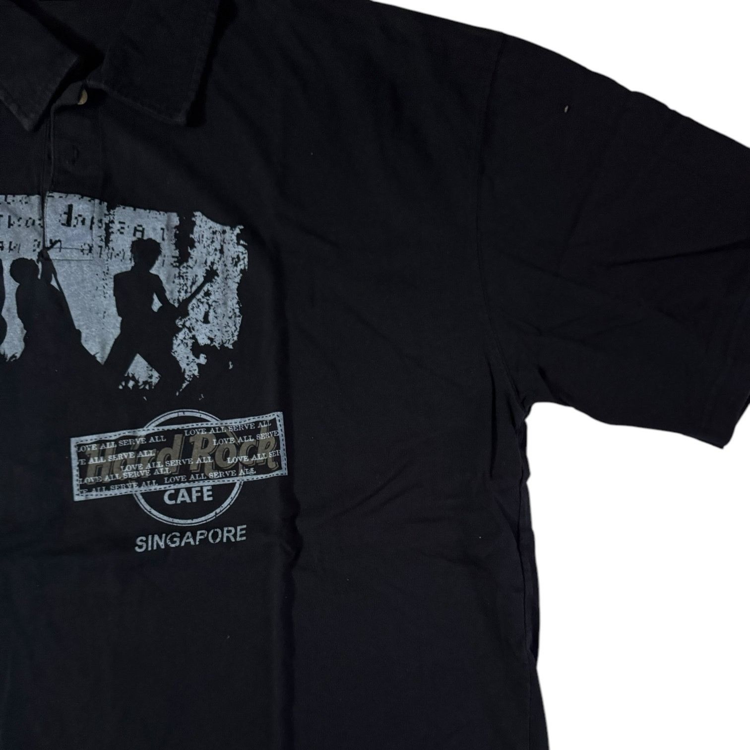 Hard Rock Cafe Authentic Hard Rock Café Singapore Polo Shirt Collectible XL Size US XL / EU 56 / 4 - 3 Thumbnail