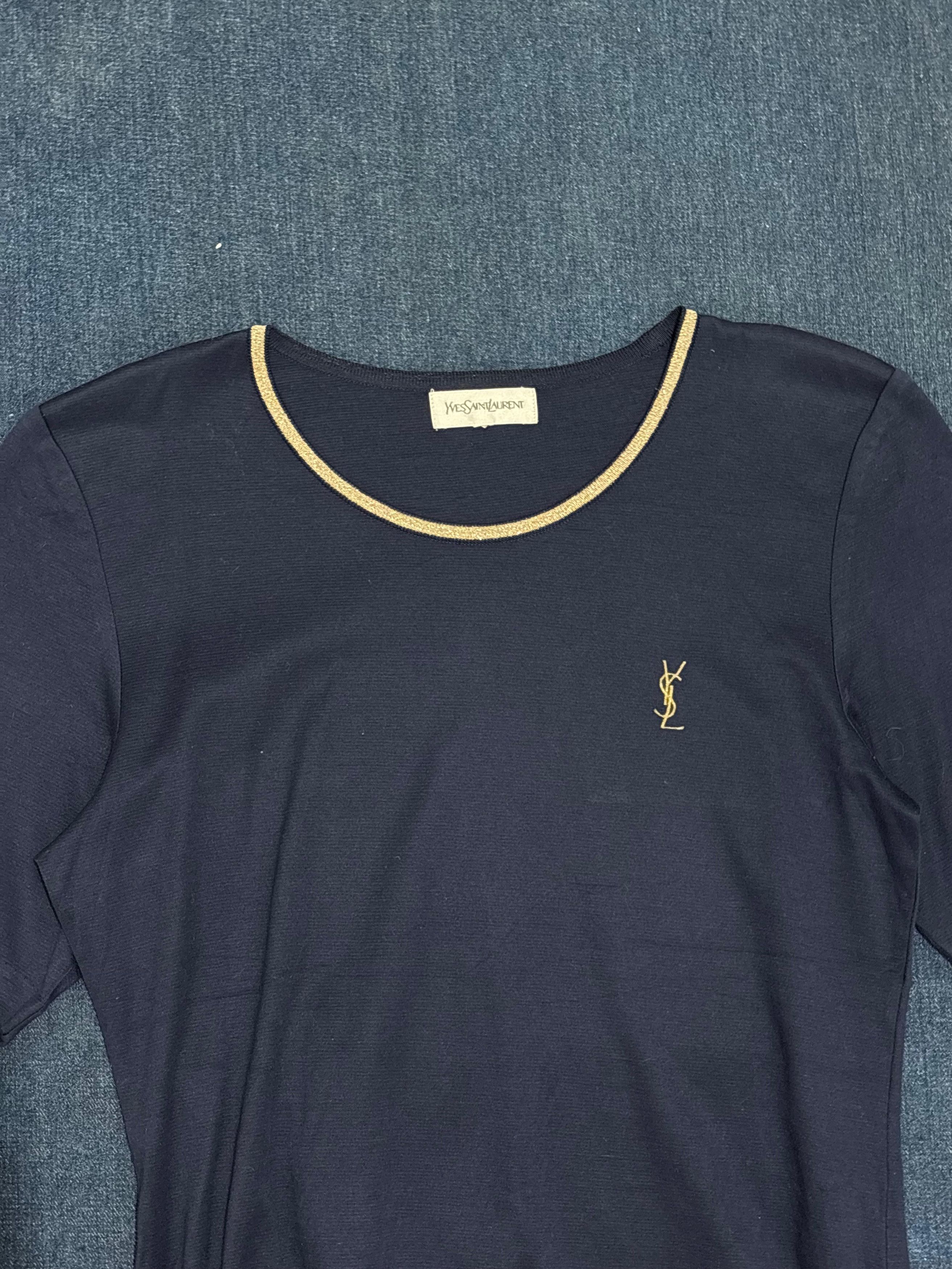 Yves Saint Laurent Yves Saint Laurent T-Shirt Size L / US 10 / IT 46 - 2 Thumbnail