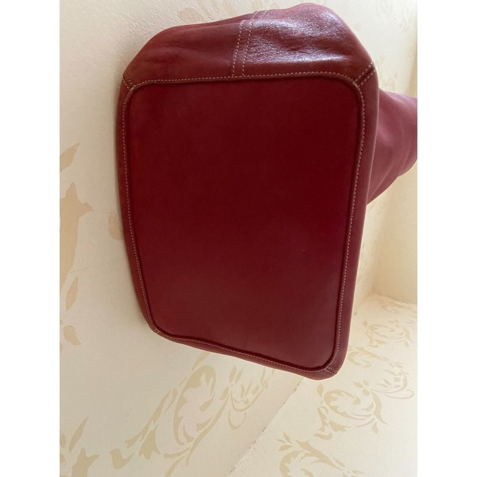 Coach Coach Beautiful Red Bucket Handbag Size ONE SIZE - 4 Thumbnail