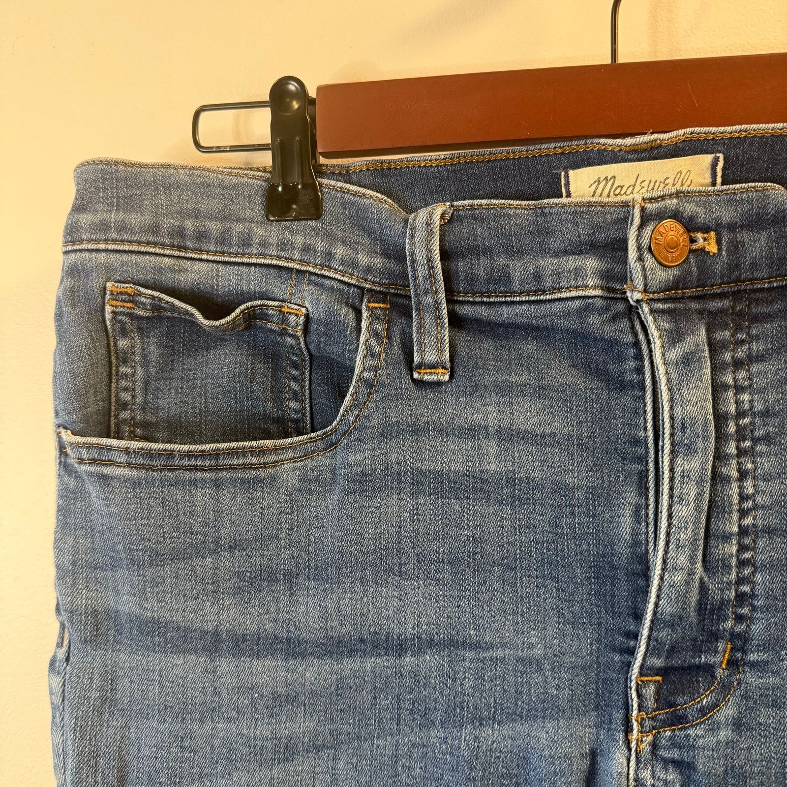 Madewell Madewell Women’s Mid Rise Skinny Jeans Size 31 Size 31" - 7 Thumbnail