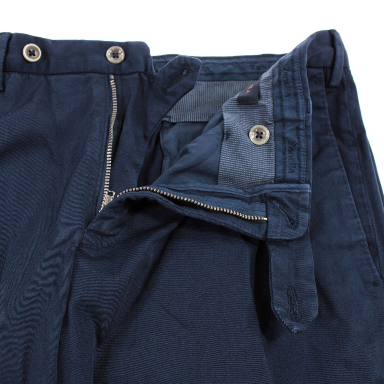 Zanella Zanella New without tags Chino Size 32 US In Blue Size US 32 / EU 48 - 3 Thumbnail