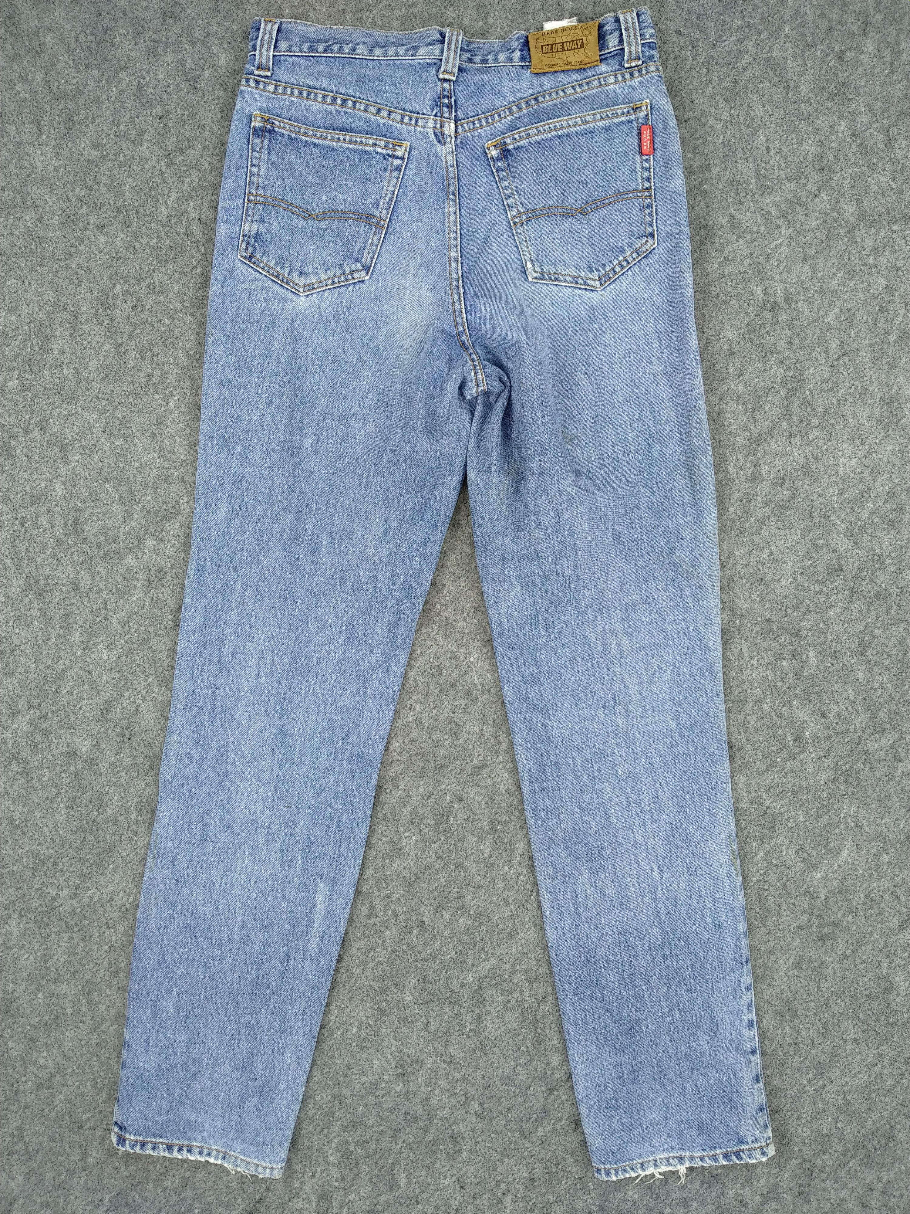 Levi's Faded Blue Vintage Levi's 502 Jeans 35x27.5 Denim -JN107 Size US 35 - 2 Thumbnail