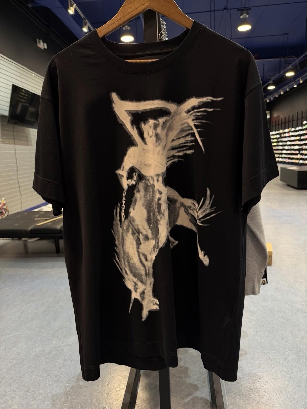 Givenchy Mens T-Shirt Givenchy Paris Black White $550 Retail Size XL Size US XL / EU 56 / 4 - 1 Thumbnail
