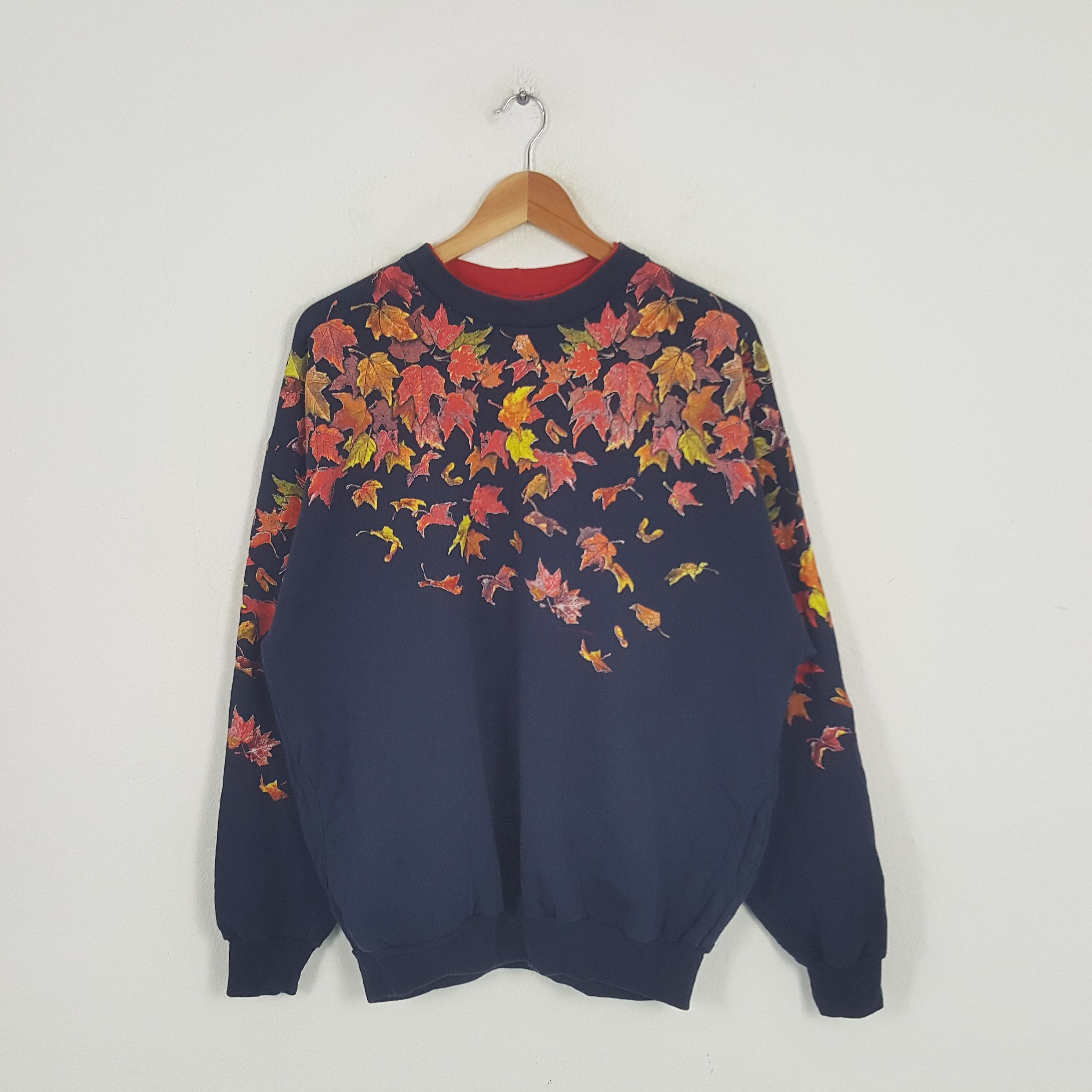 Autumn Cashmere × Vintage Vintage Art Autumn American Season Streetwear Sweatshirt Size US L / EU 52-54 / 3 - 1 Thumbnail