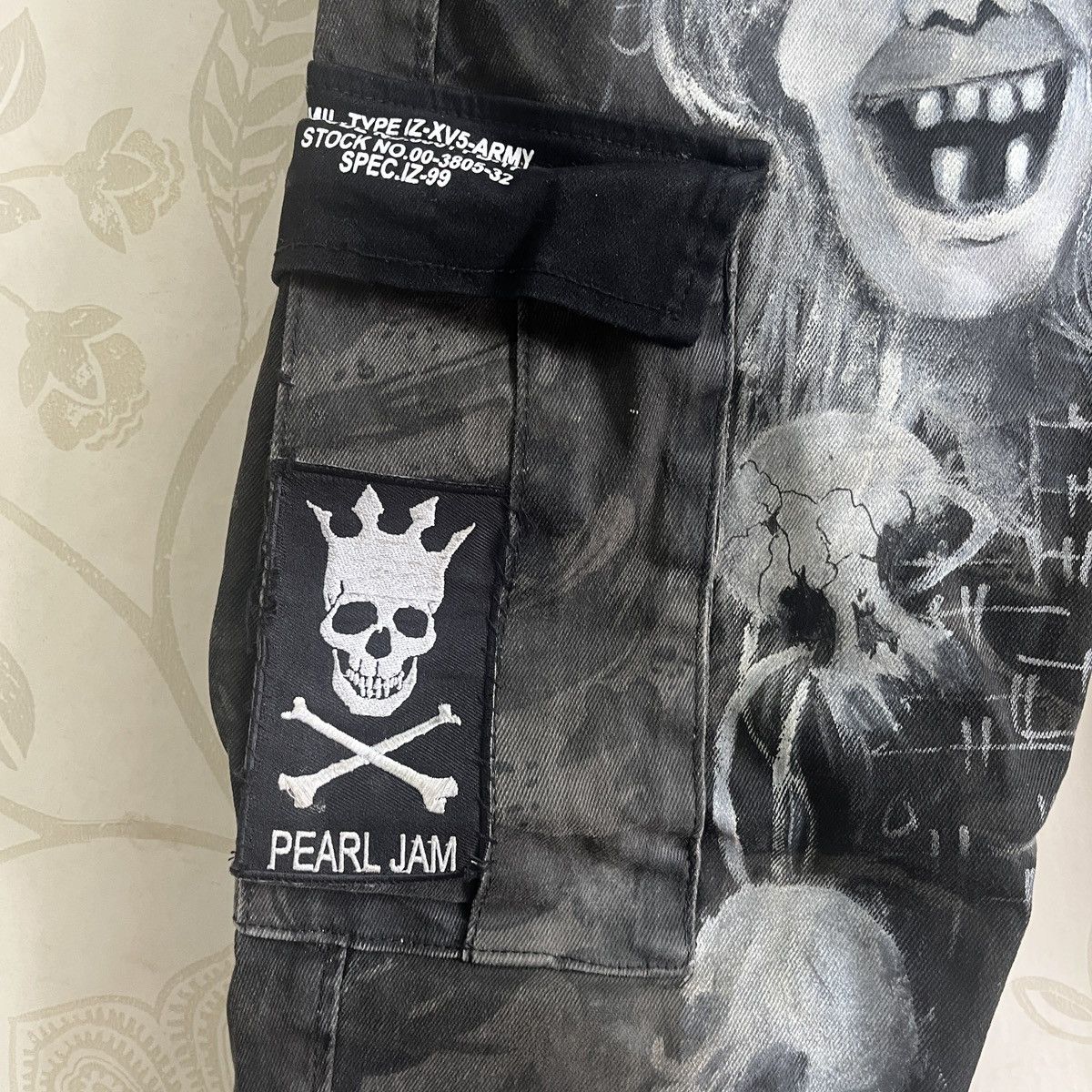If Six Was Nine × Mostly Heard Rarely Seen Heavy Metal Accept Arts Custom Drawstring Pants Size US 31 - 6 Thumbnail