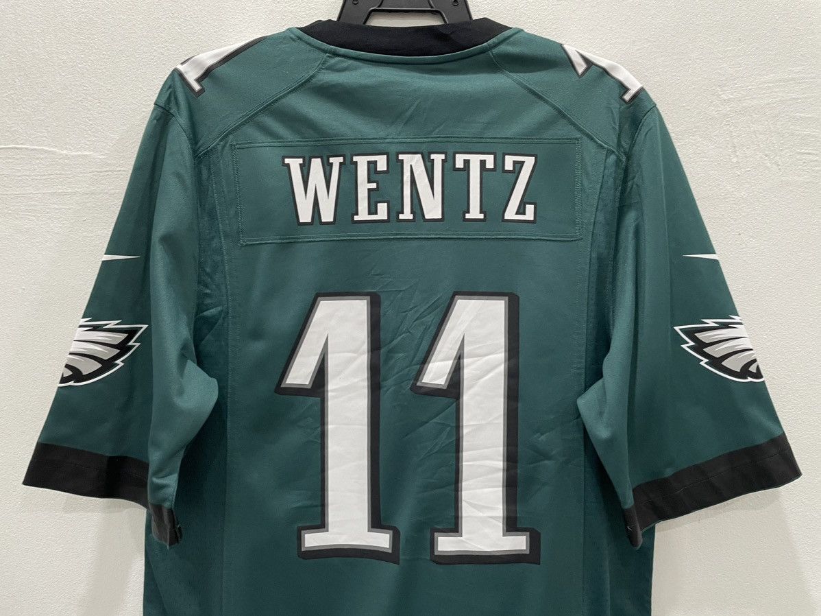 NFL Final Drop💥Philadelphia Eagles NFL Jersey Carson Wentz Size US S / EU 44-46 / 1 - 12 Thumbnail