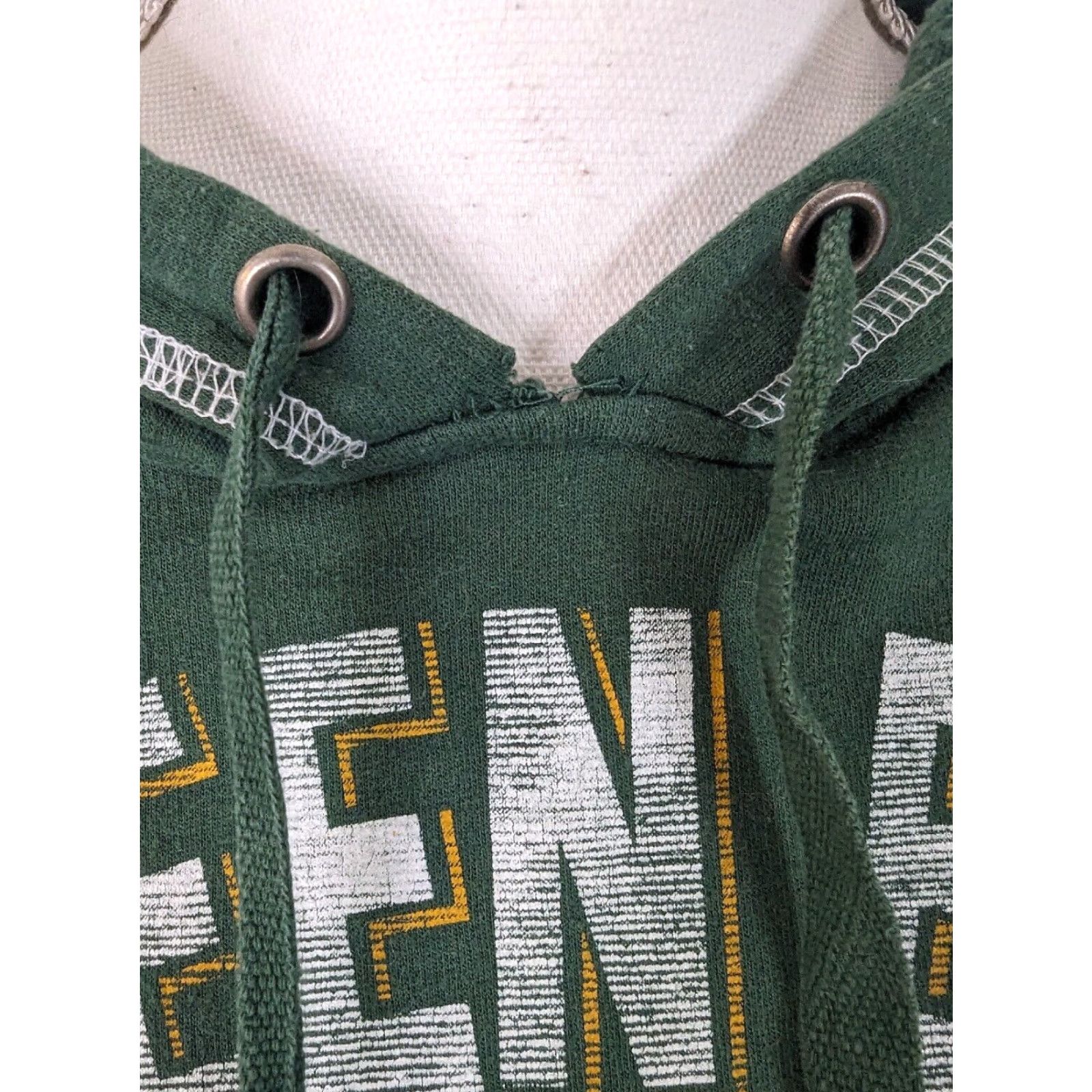 NFL NFL Green Bay Packers Ladies Hoodie Sweatshirt M Pullover Hooded Zip Green Size M / US 6-8 / IT 42-44 - 5 Thumbnail
