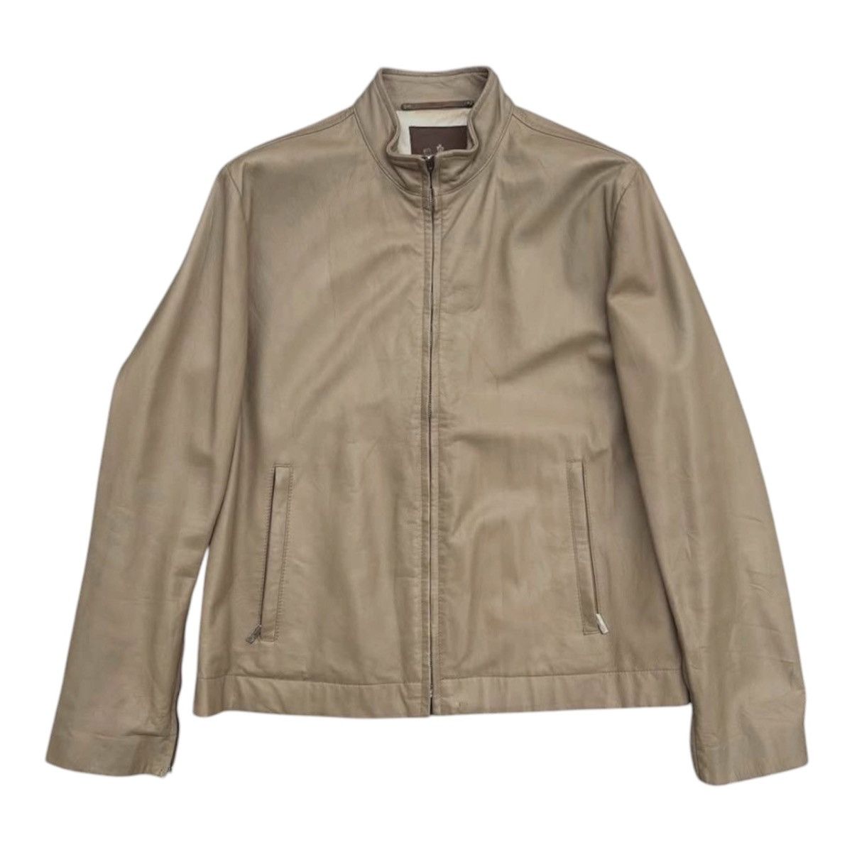Moncler Moncler Leather Jacket Size US L / EU 52-54 / 3 - 1 Thumbnail