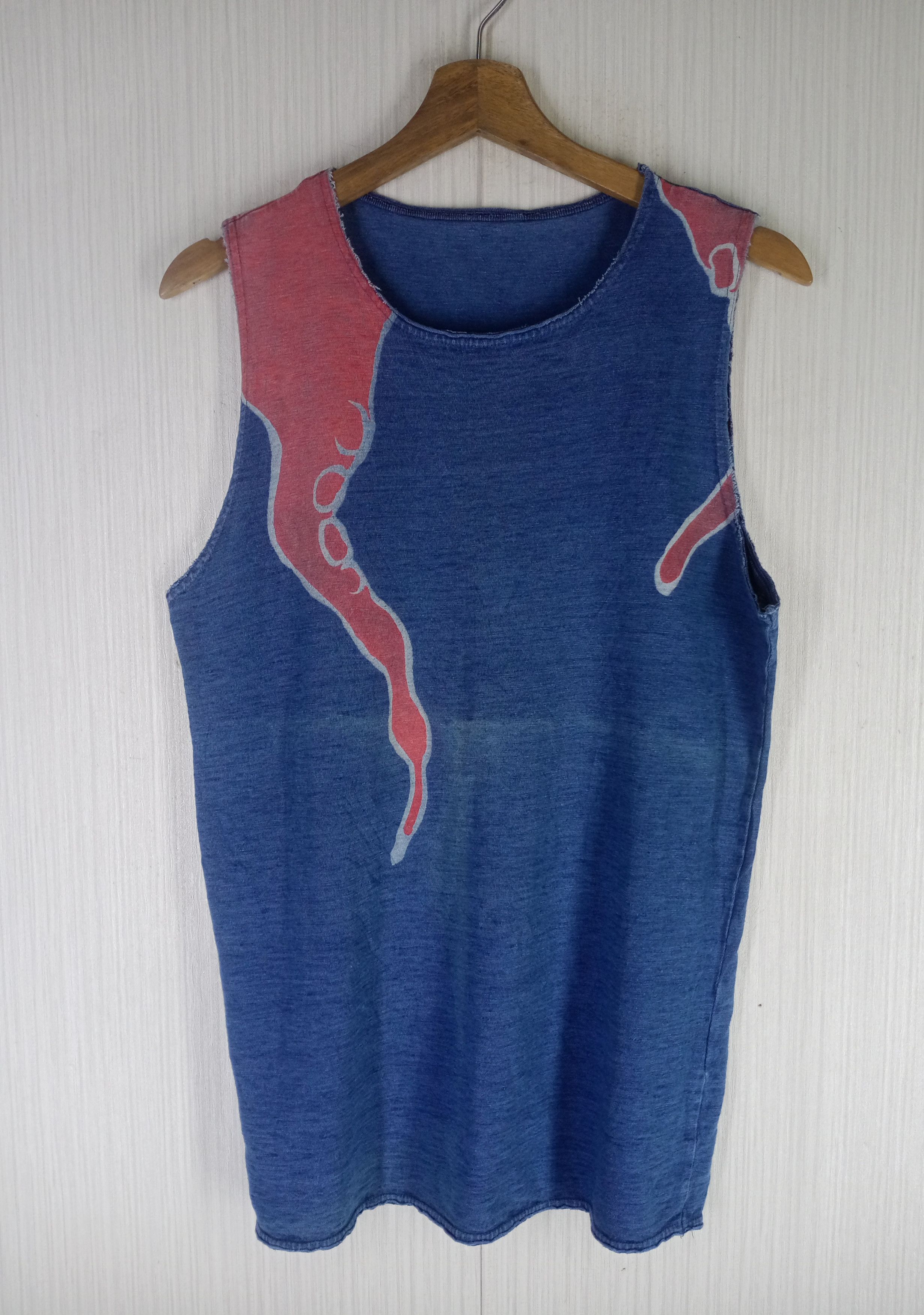 Kapital Rare Vintage Kapital Octopus Art Sleeveless Tank Top Size US M / EU 48-50 / 2 - 2 Thumbnail