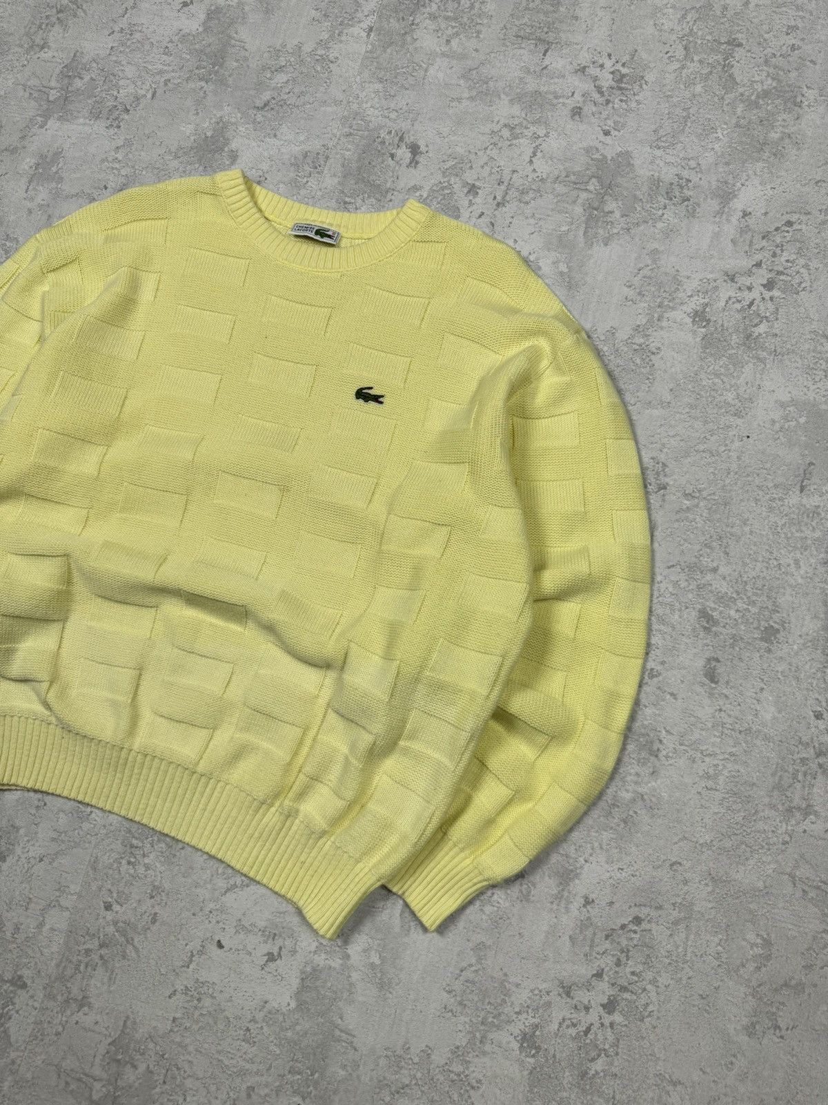 Lacoste Lacoste Y2K Yellow Sweater Size 5 Size US M / EU 48-50 / 2 - 3 Thumbnail