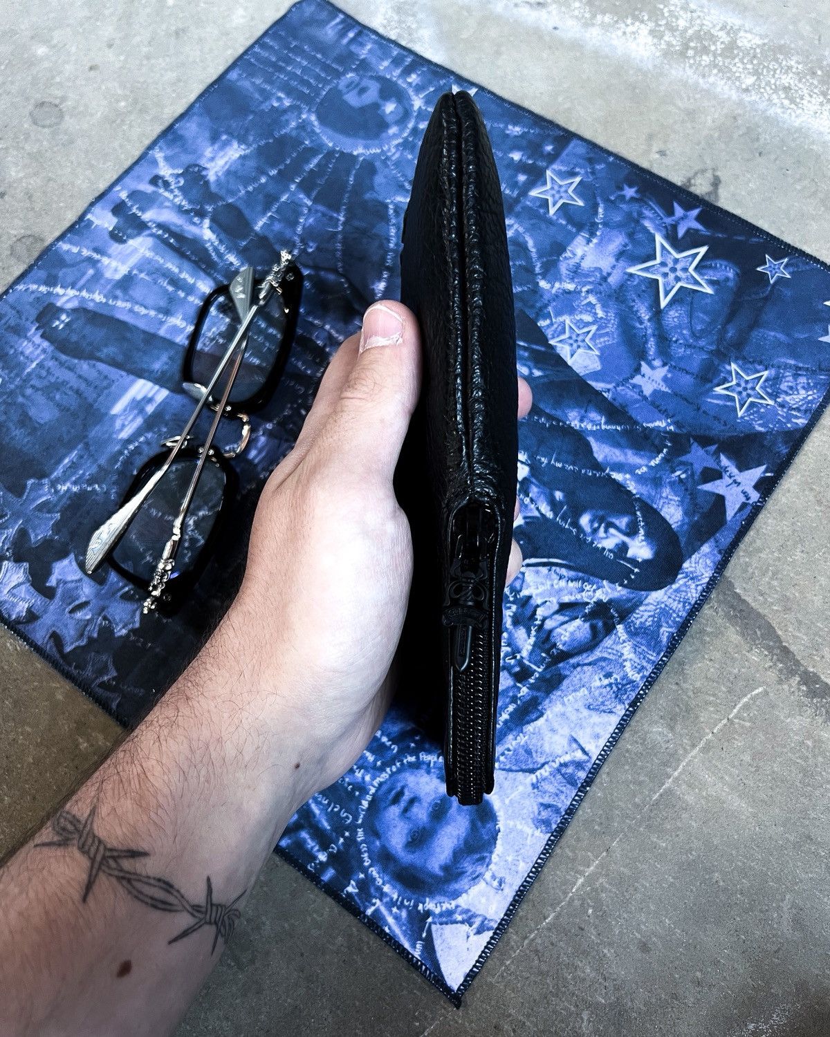 Chrome Hearts ‘SNAT’ SILVER DAGGER GLASSES Size ONE SIZE - 13 Thumbnail